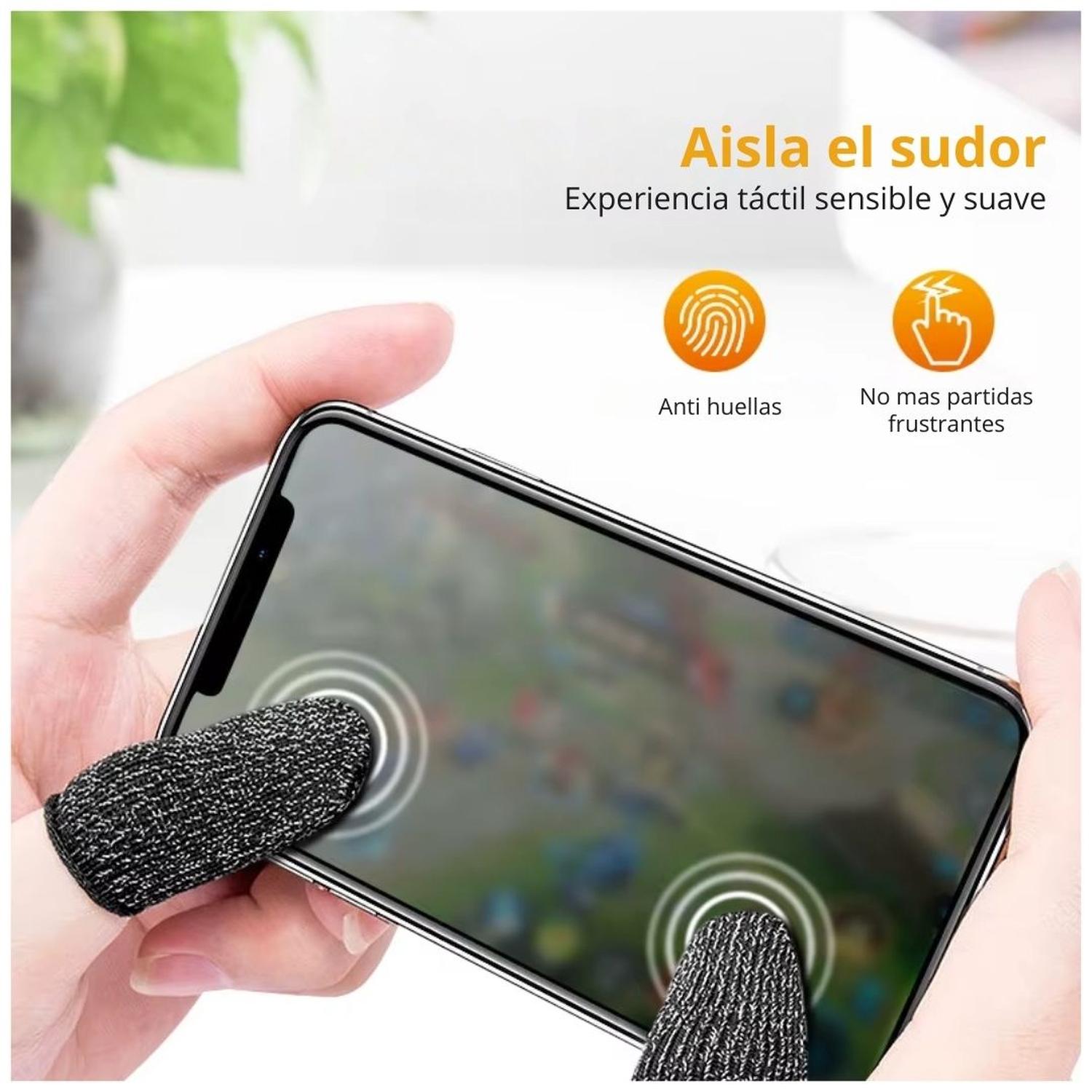 PACK 2 FUNDAS PARA DEDOS GAMER DEDALES GRIP ANTI SUDOR Y ANTI DESLIZANTE - 7