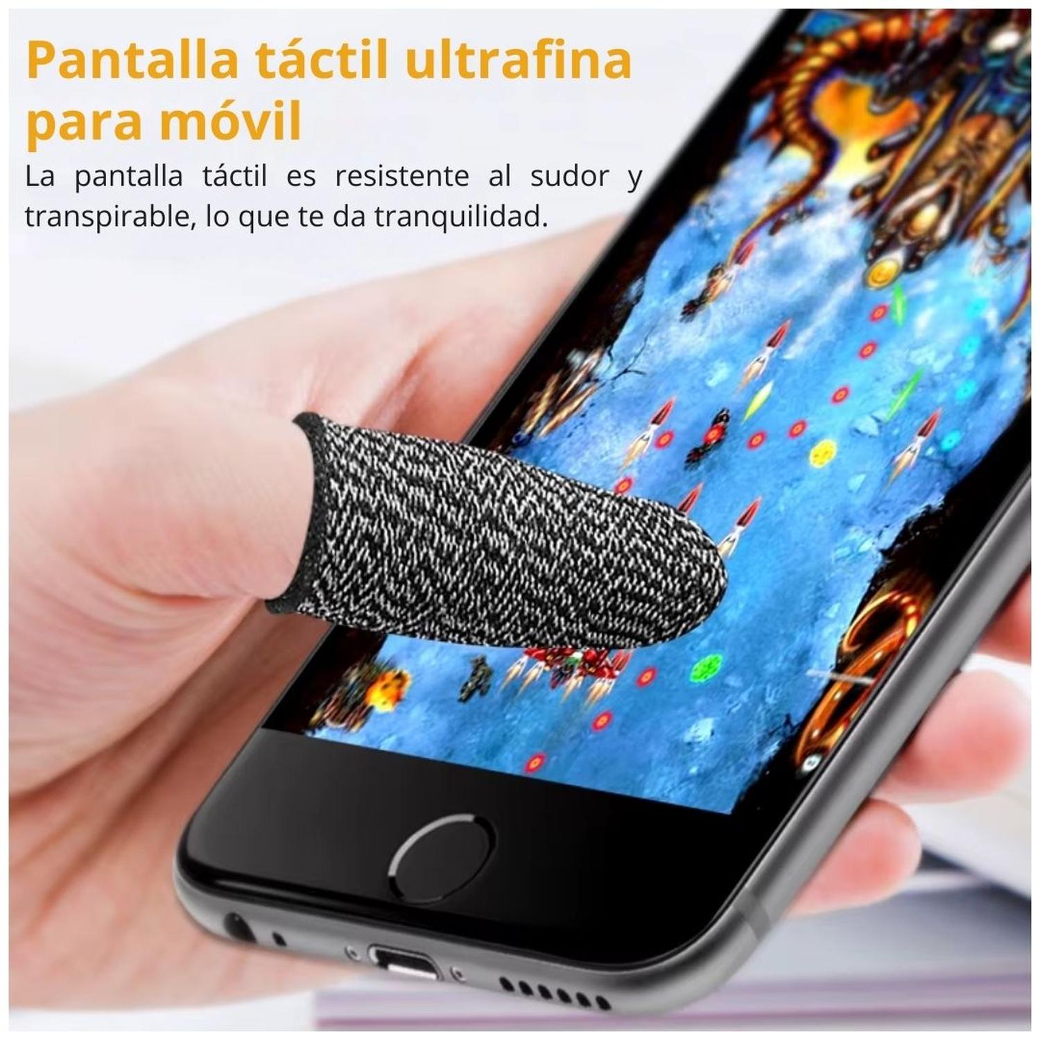 PACK 2 FUNDAS PARA DEDOS GAMER DEDALES GRIP ANTI SUDOR Y ANTI DESLIZANTE - 8