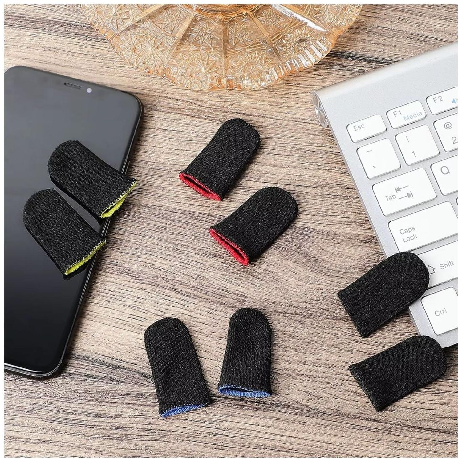 PACK 2 FUNDAS PARA DEDOS GAMER DEDALES GRIP ANTI SUDOR Y ANTI DESLIZANTE - 9