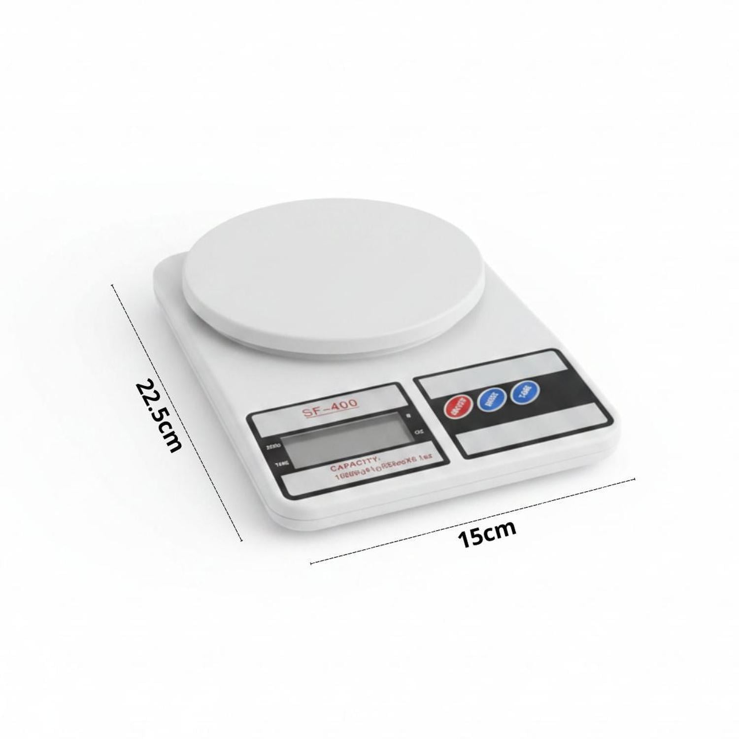 BALANZA DIGITAL GRAMERA ELECTRONICA MULTIUSOS SF-400 DE 1GR A 10KG - 4