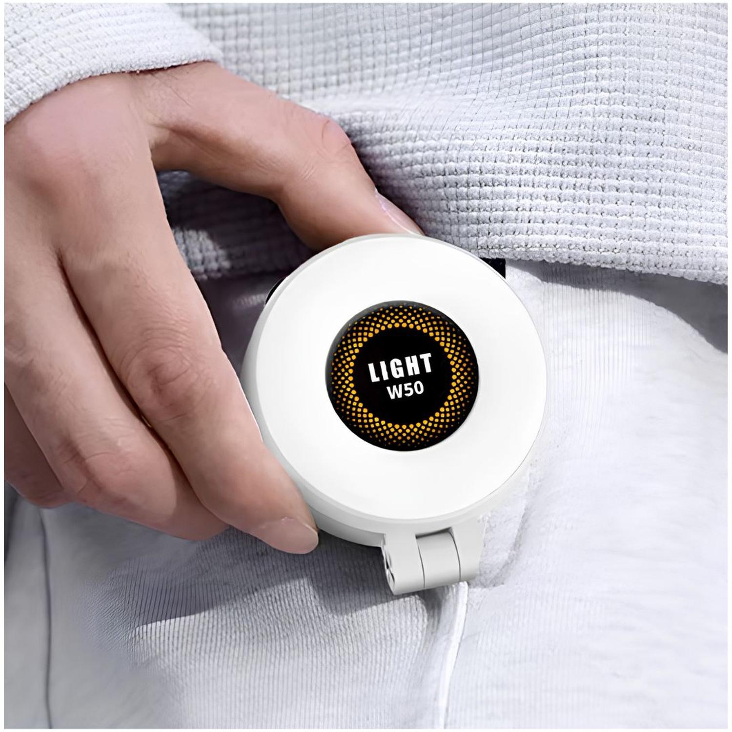 POPSOCKETS PARA CELULAR W50 CON ARO LUZ LED INTEGRADO SOPORTE MAGNÉTICO - 4