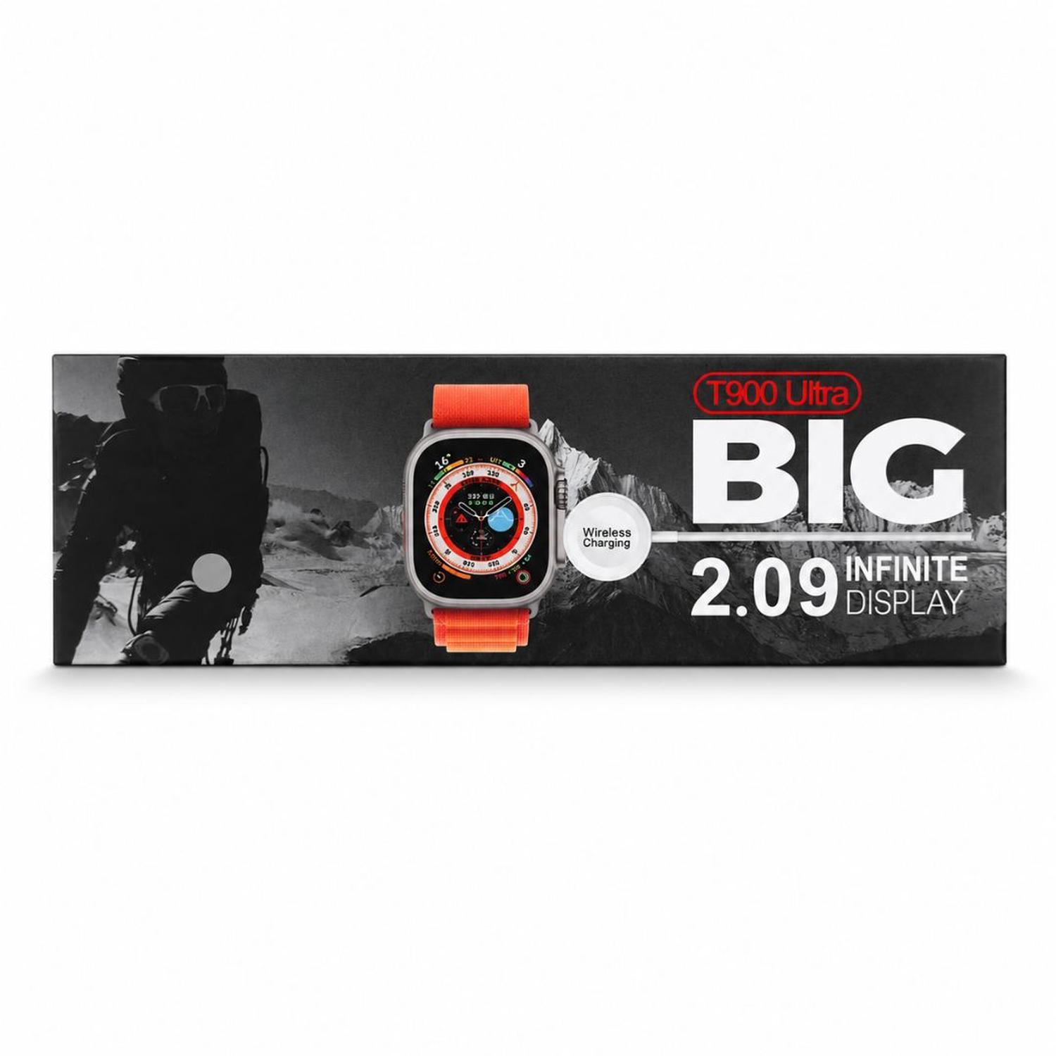 SMARTWATCH T900 ULTRA BIG 2.09” BLUETOOTH NOTIFICACIONES CONTROL DESDE APP TAMAÑO M - 2