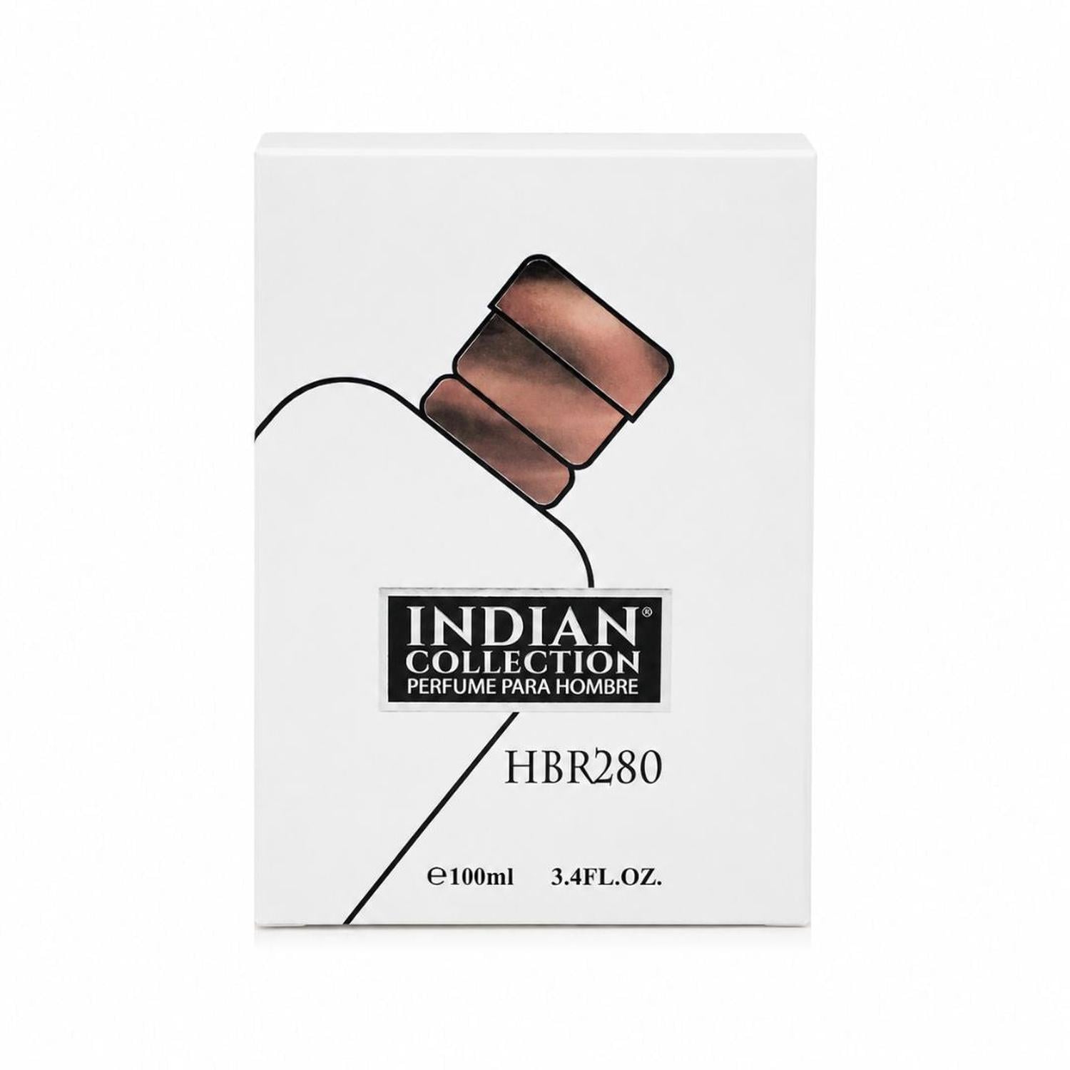 PERFUME PARA HOMBRE COLONIA INDIAN COLLECTION HBR280 100ML FRAGANCIA EN SPRAY - 5