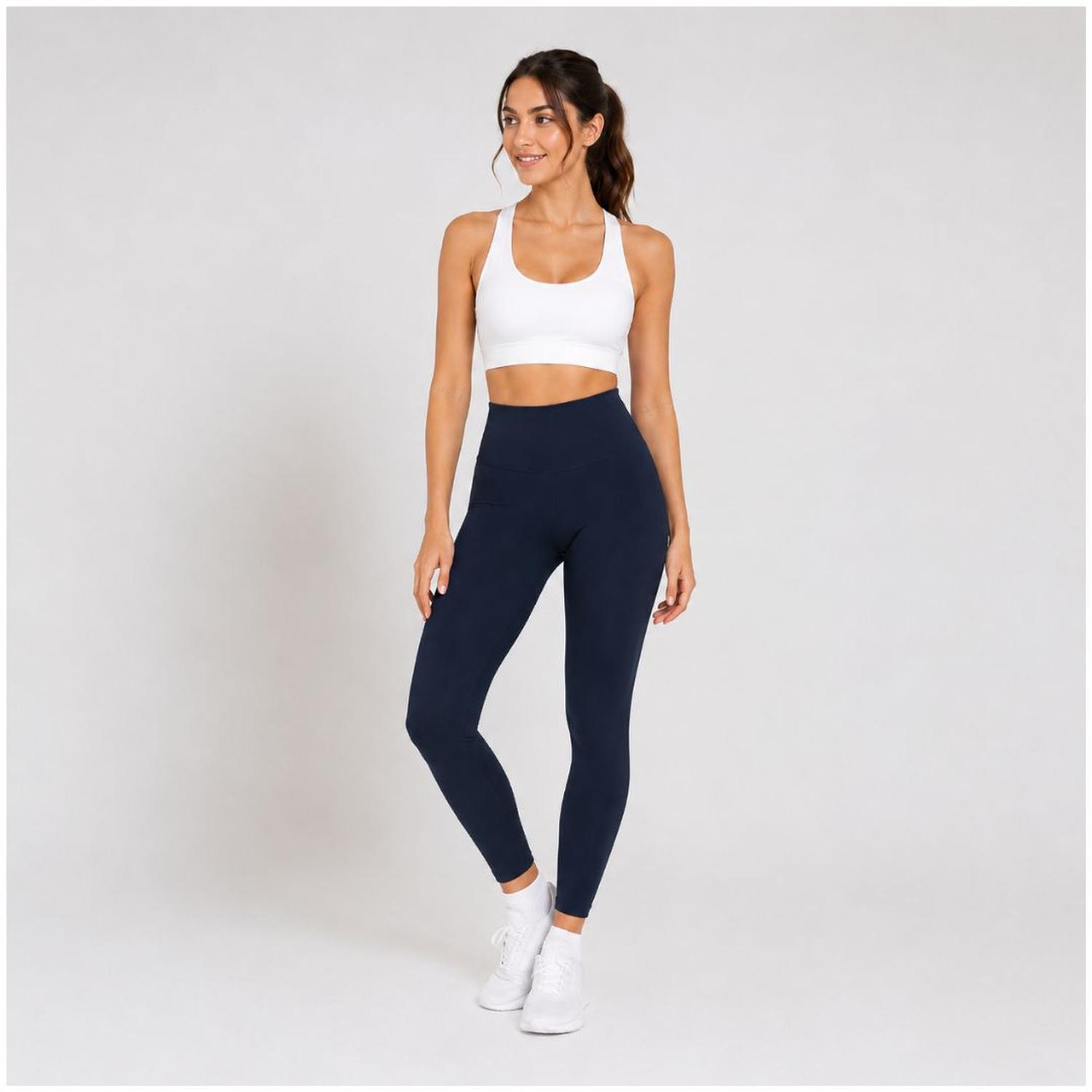 PANTALÓN CALENTADOR TÉRMICO PANTY LEGGINS PARA MUJER AZUL - 4