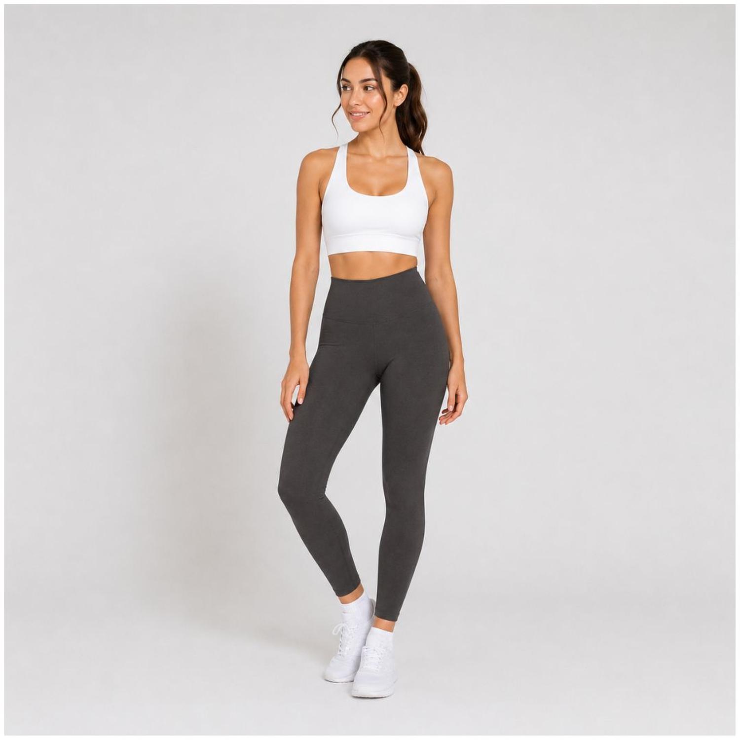 PANTALÓN CALENTADOR TÉRMICO PANTY LEGGINS PARA MUJER GRIS - 4