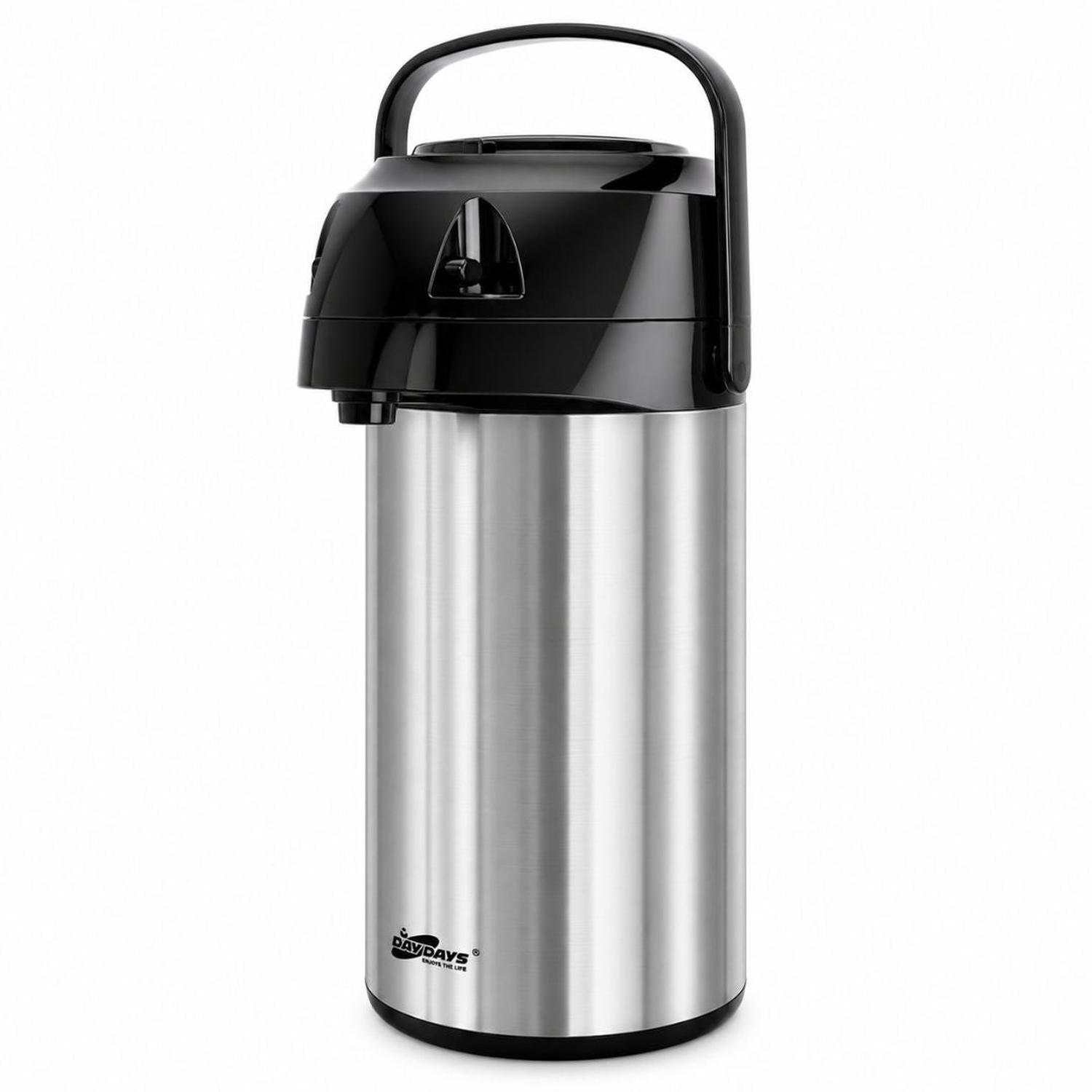 TERMO CON DISPENSADOR DAYDAYS GRANDE 3 LITROS PREMIUM ACERO INOXIDABLE - 5