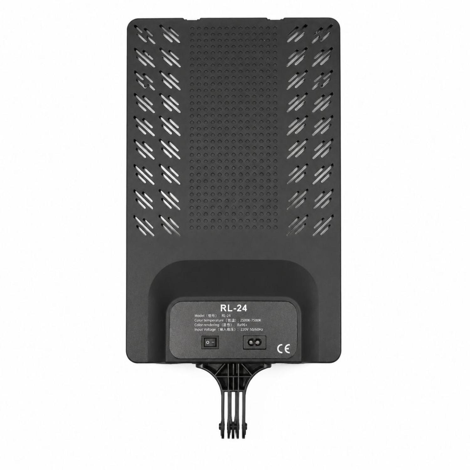 LÁMPARA PANEL LUZ LED RL-24 FOTOGRAFÍA PROFESIONAL + TRÍPODE + CONTROL REMOTO - 7