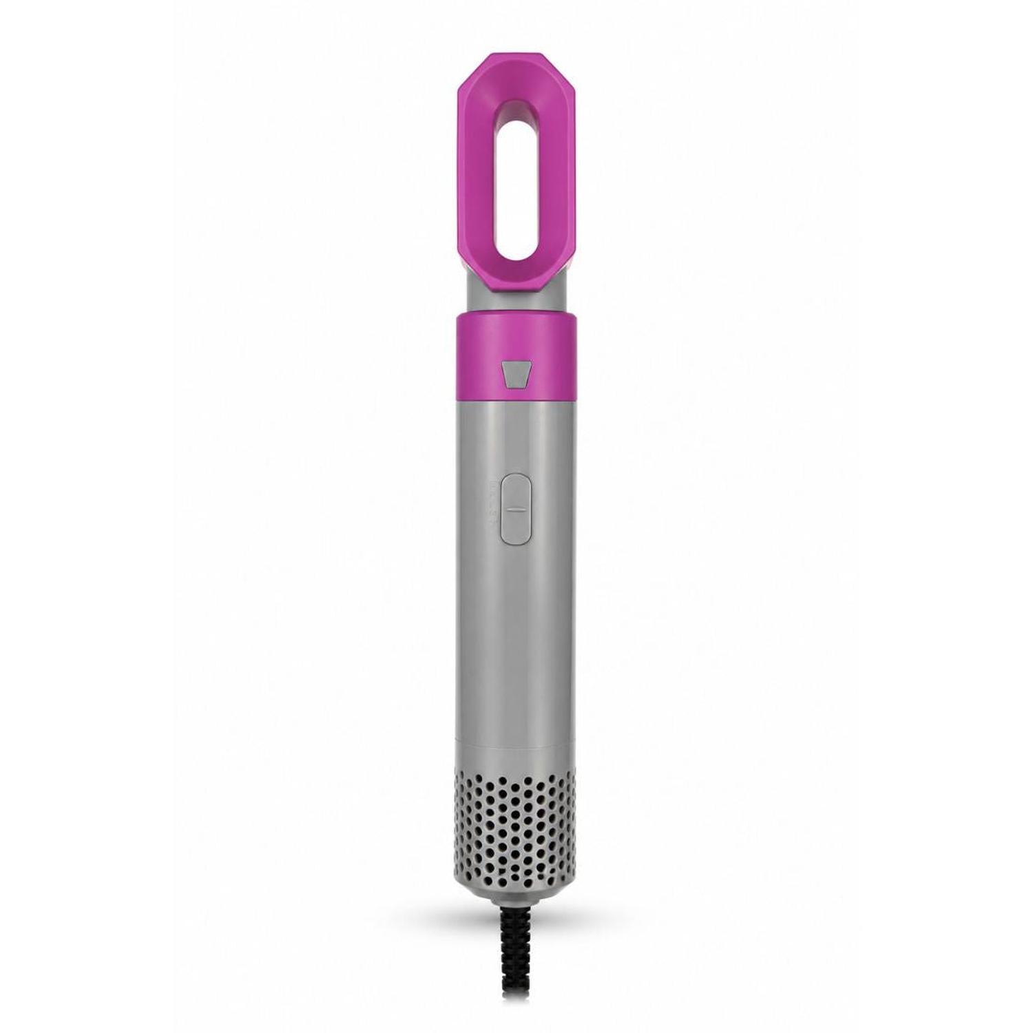 CEPILLO SECADOR MULTIFUNCIONAL 5 EN 1 PARA CABELLO RIZADOR Y PEINES INTERCAMBIABLES TAMAÑO M - 5