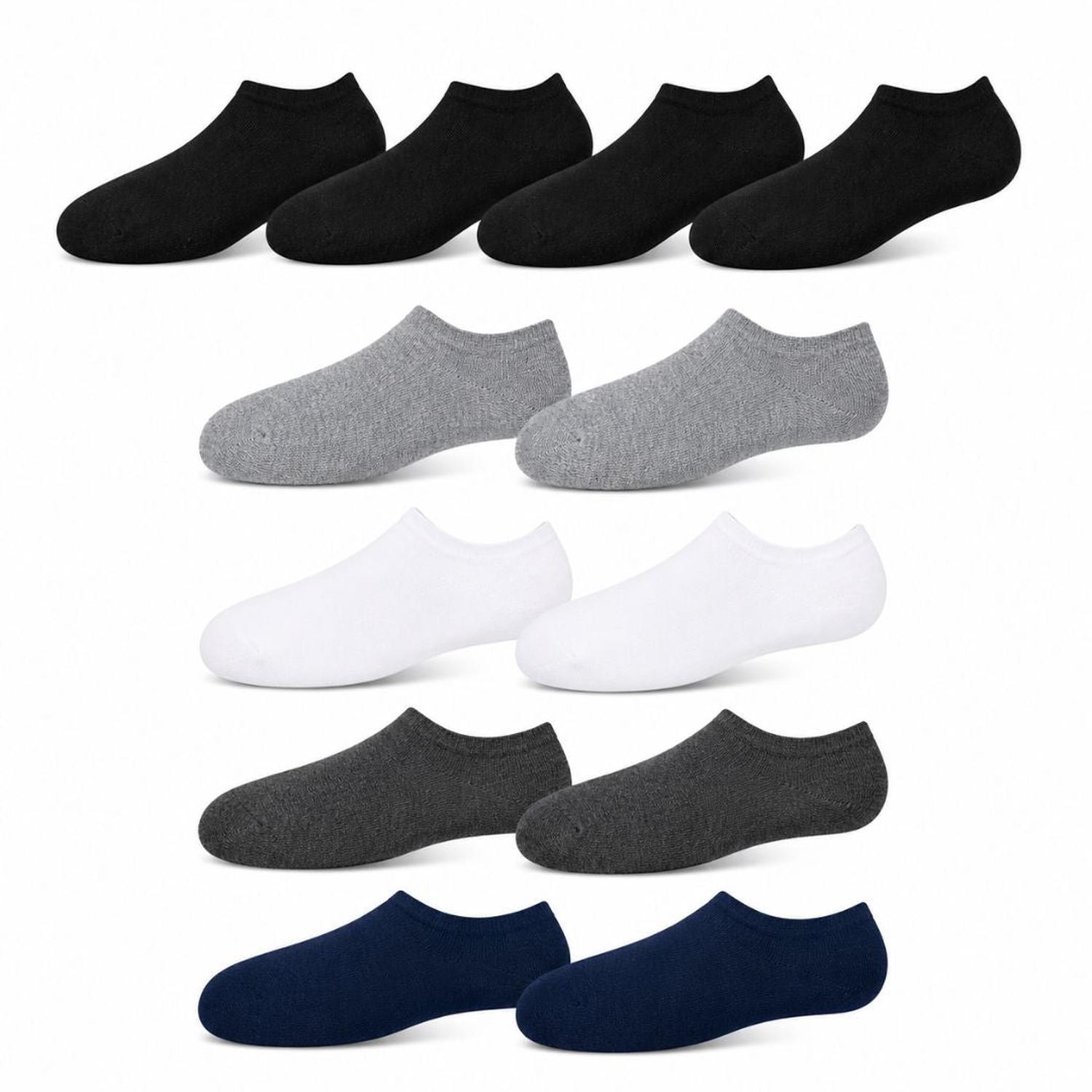 PACK X12 PARES DE MEDIAS TALONERAS PARA HOMBRE TRANSPIRABLES TALLA 40-45 - 5