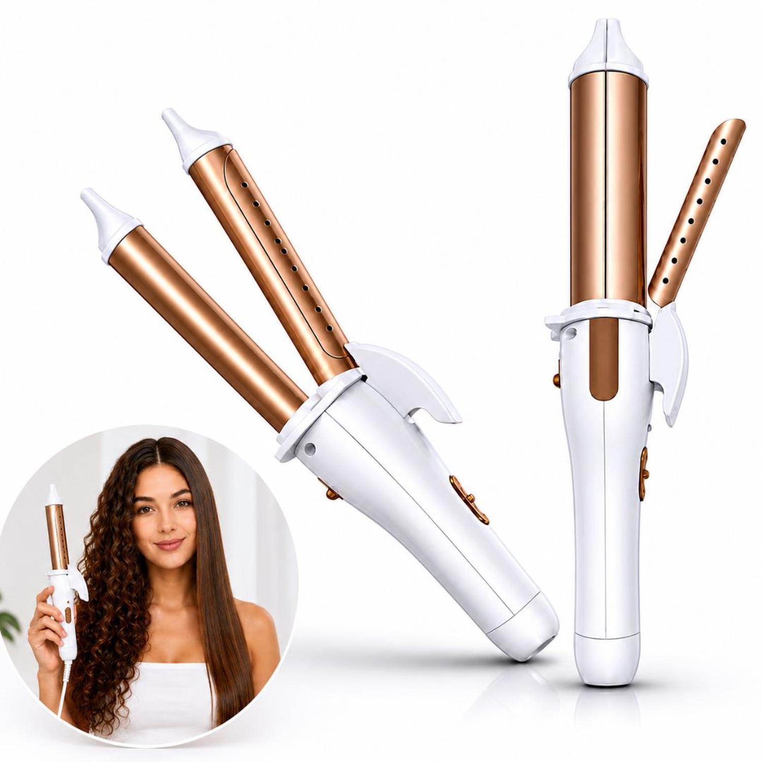 PLANCHA ALISADORA RIZADORA 809 DE PELO 2 EN 1 PROFESIONAL PARA CABELLO - 1