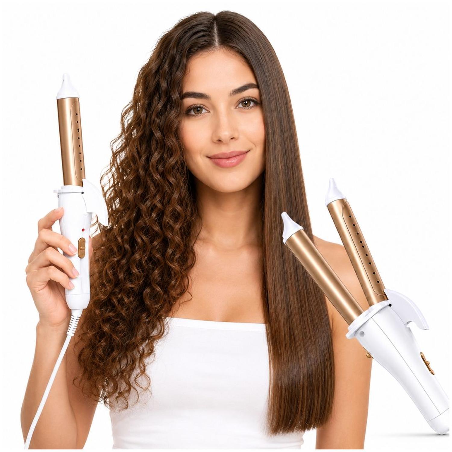 PLANCHA ALISADORA RIZADORA 809 DE PELO 2 EN 1 PROFESIONAL PARA CABELLO - 5