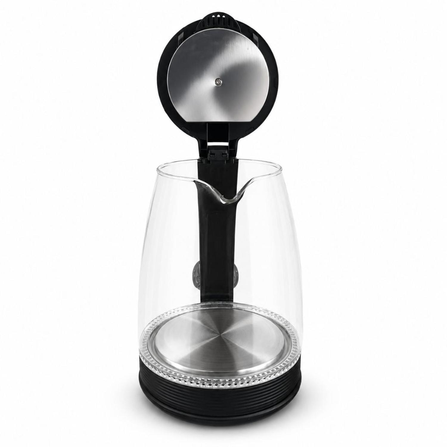 HERVIDOR DE VIDRIO ELÉCTRICO DE 2 LITROS 1500W R7218 CON BASE 360° - 6
