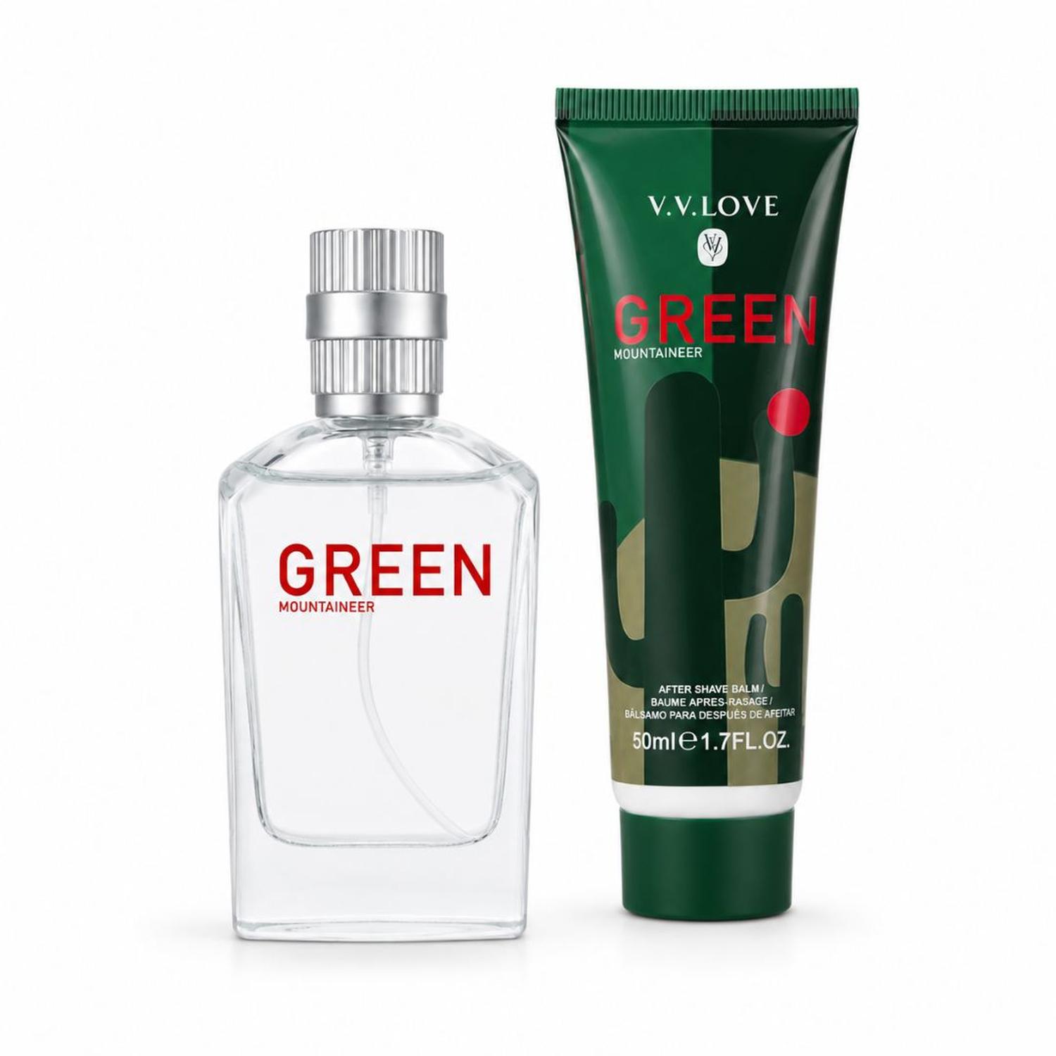 PACK COLONIA HOMBRE GREEN MOUNTAINEER 30ML CON BÁLSAMO AFTER SHAVE 50ML - 1