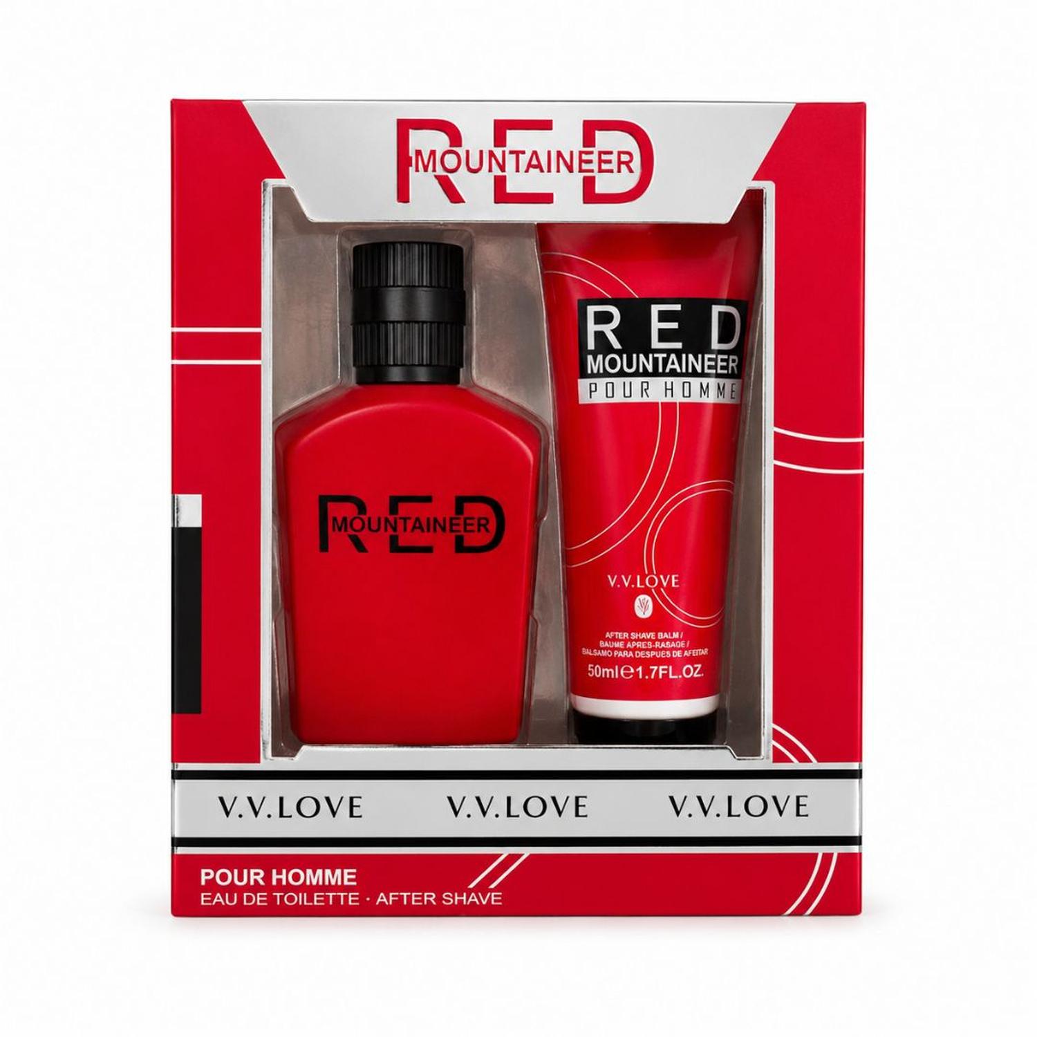 PACK COLONIA HOMBRE RED MOUNTAINEER 30ML CON BÁLSAMO AFTER SHAVE 50ML - 4