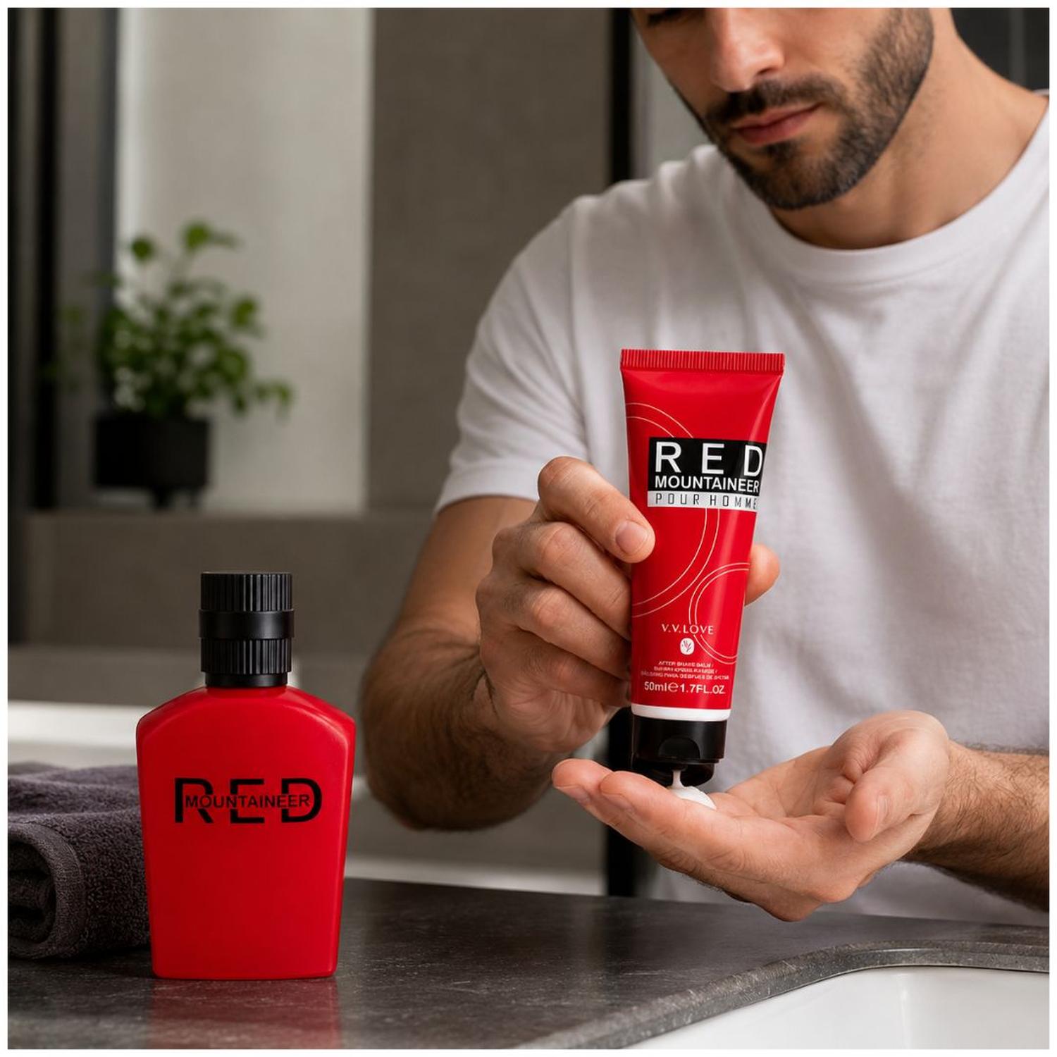 PACK COLONIA HOMBRE RED MOUNTAINEER 30ML CON BÁLSAMO AFTER SHAVE 50ML - 5
