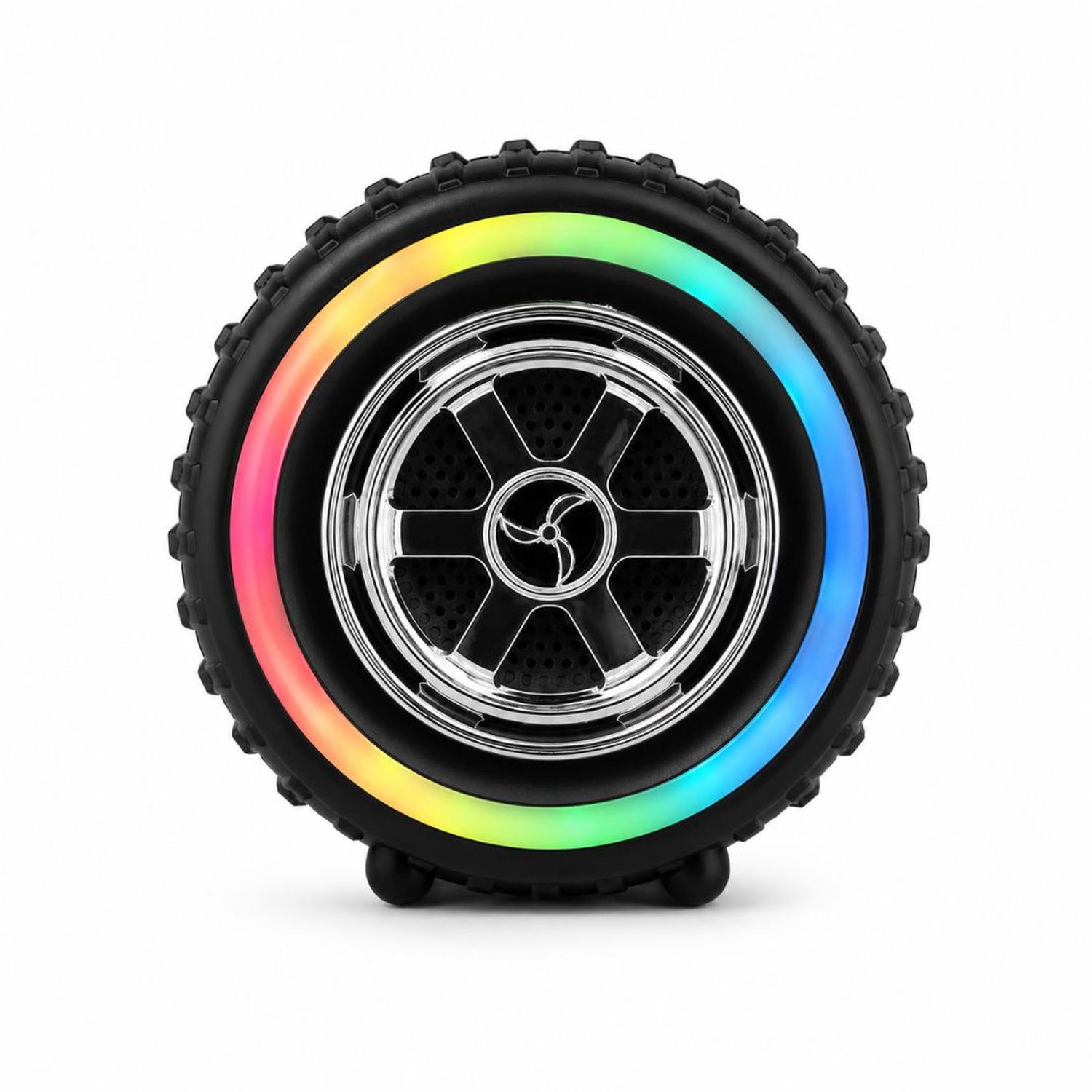 PARLANTE NEUMÁTICO BLUETOOTH LUCES RGB G2389 RECARGABLE 5W USB TF - 6