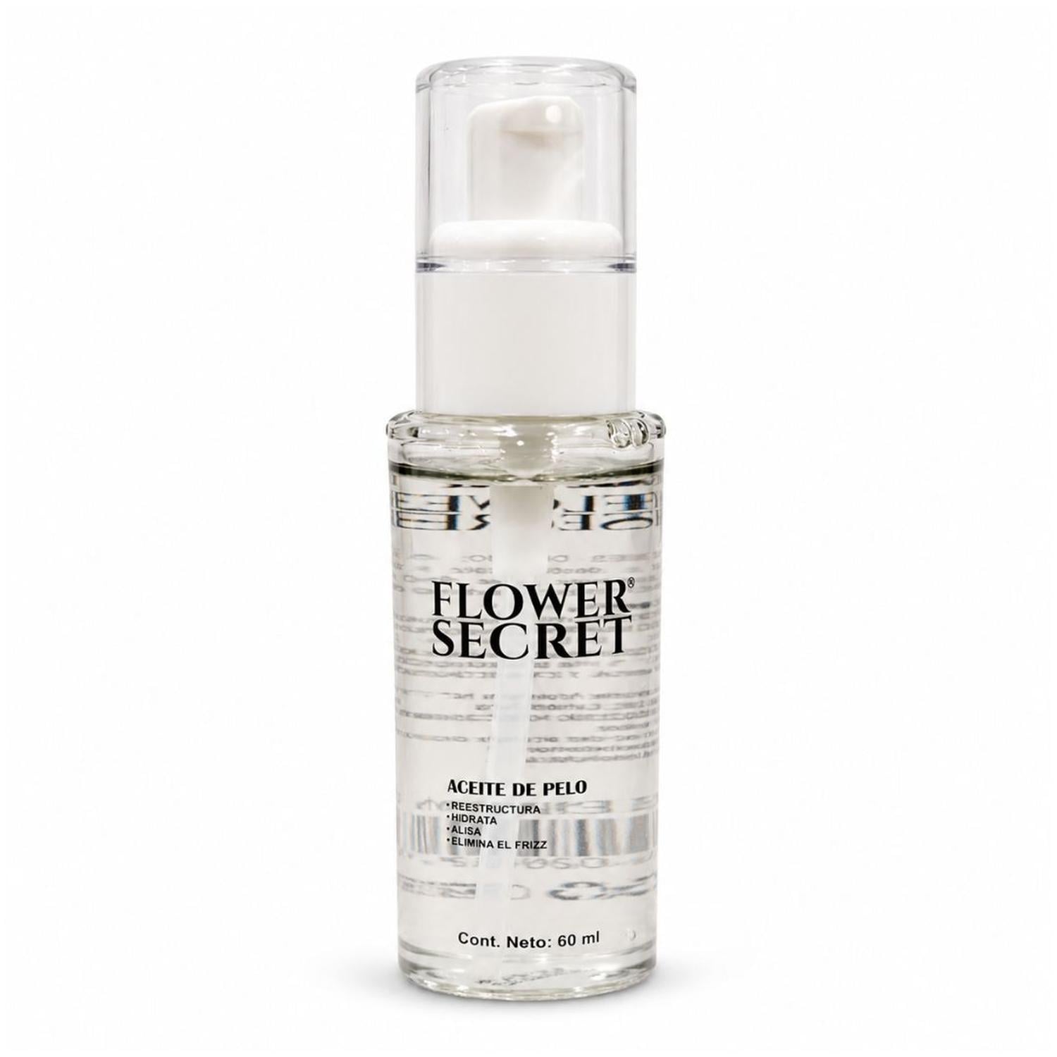 ACEITE CAPILAR DE COCO FLOWER SECRET 60ML ANTI-FRIZZ HIDRATA SUAVIZA Y RESTRUCTURA - 1