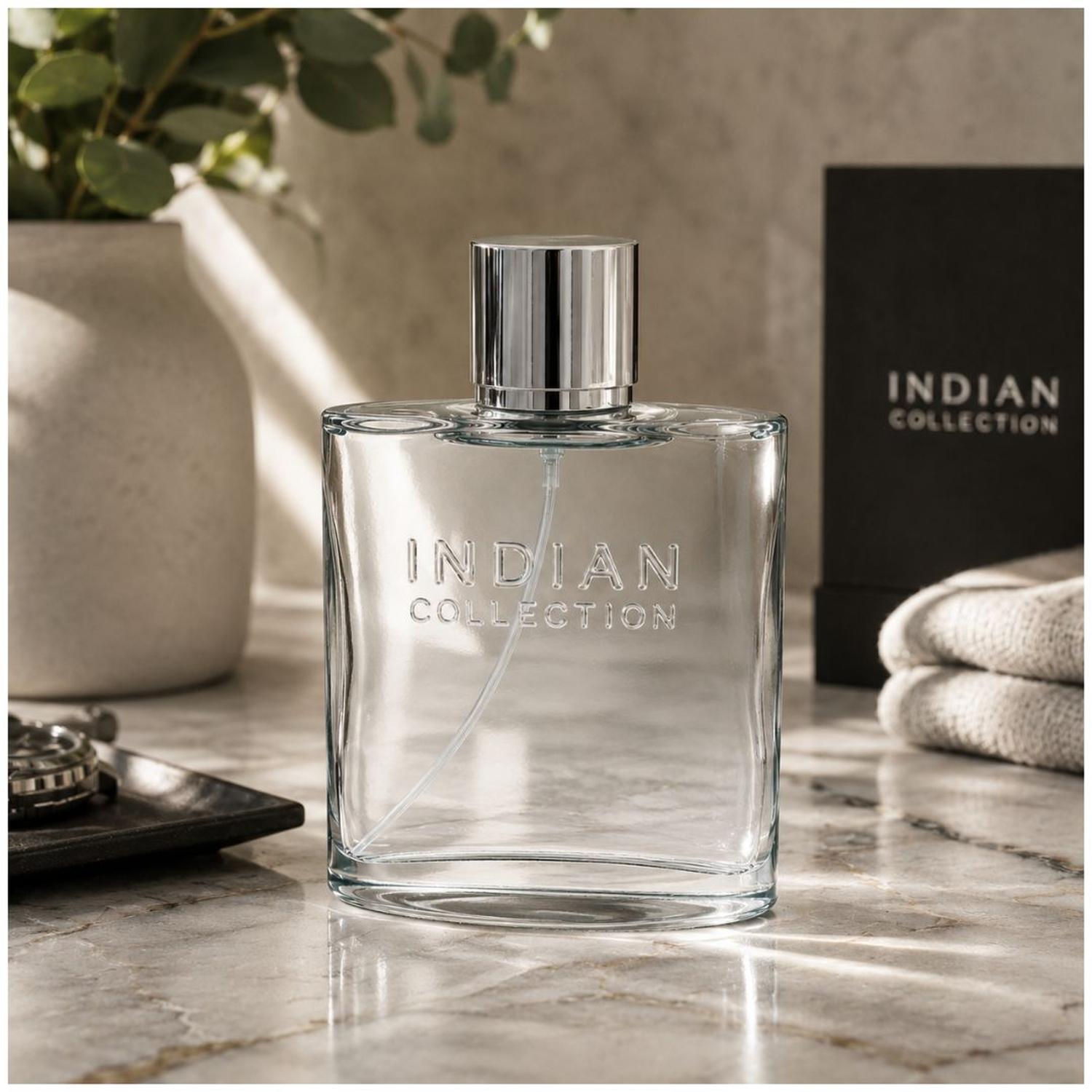 PERFUME PARA HOMBRE COLONIA INDIAN COLLECTION CAZ262 100ML FRAGANCIA EN SPRAY - 4