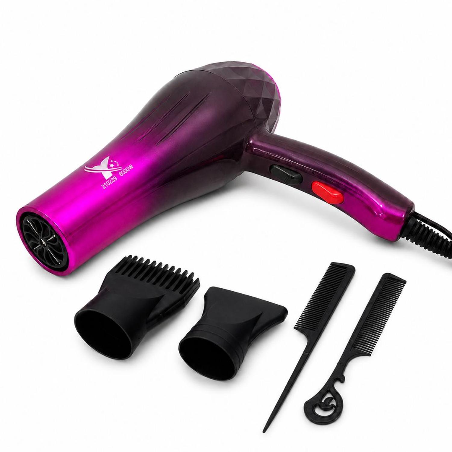 SECADORA DE CABELLO PROFESIONAL MODELO 270239 4 EN 1 DE 6000W - 1