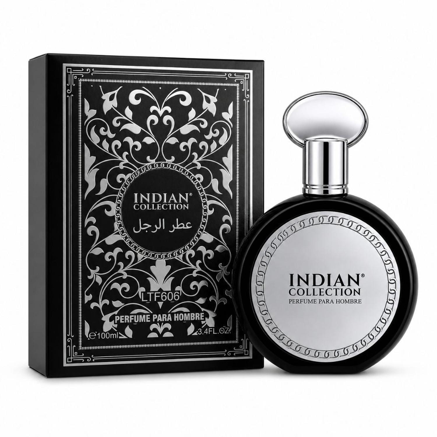 PERFUME PARA HOMBRE COLONIA INDIAN COLLECTION LTF606 100ML FRAGANCIA EN SPRAY - 1