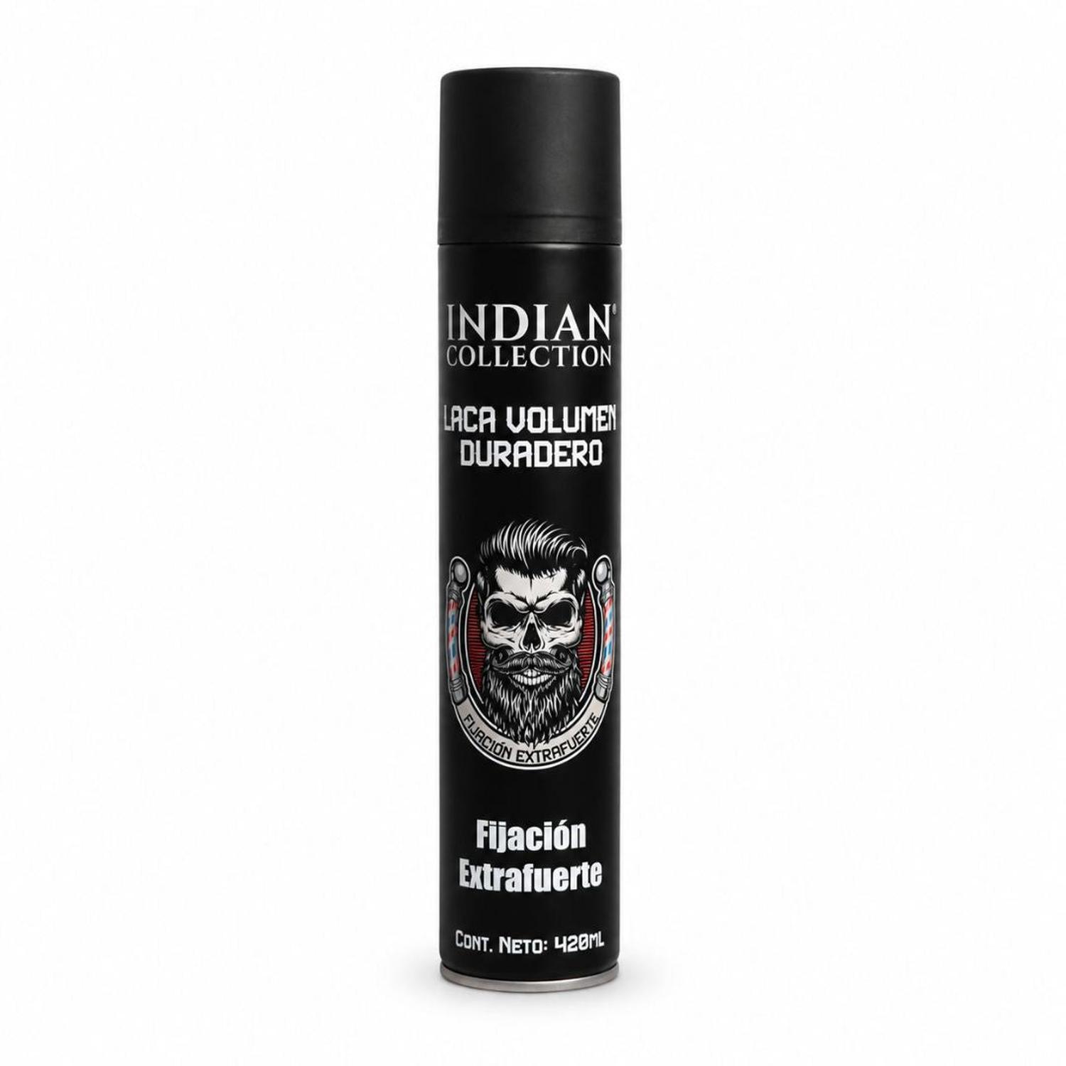 LACA PARA CABELLO INDIAN COLLECTION ZL05-C 420ML FIJACIÓN EXTRAFUERTE VOLUMEN DURADERO - 4