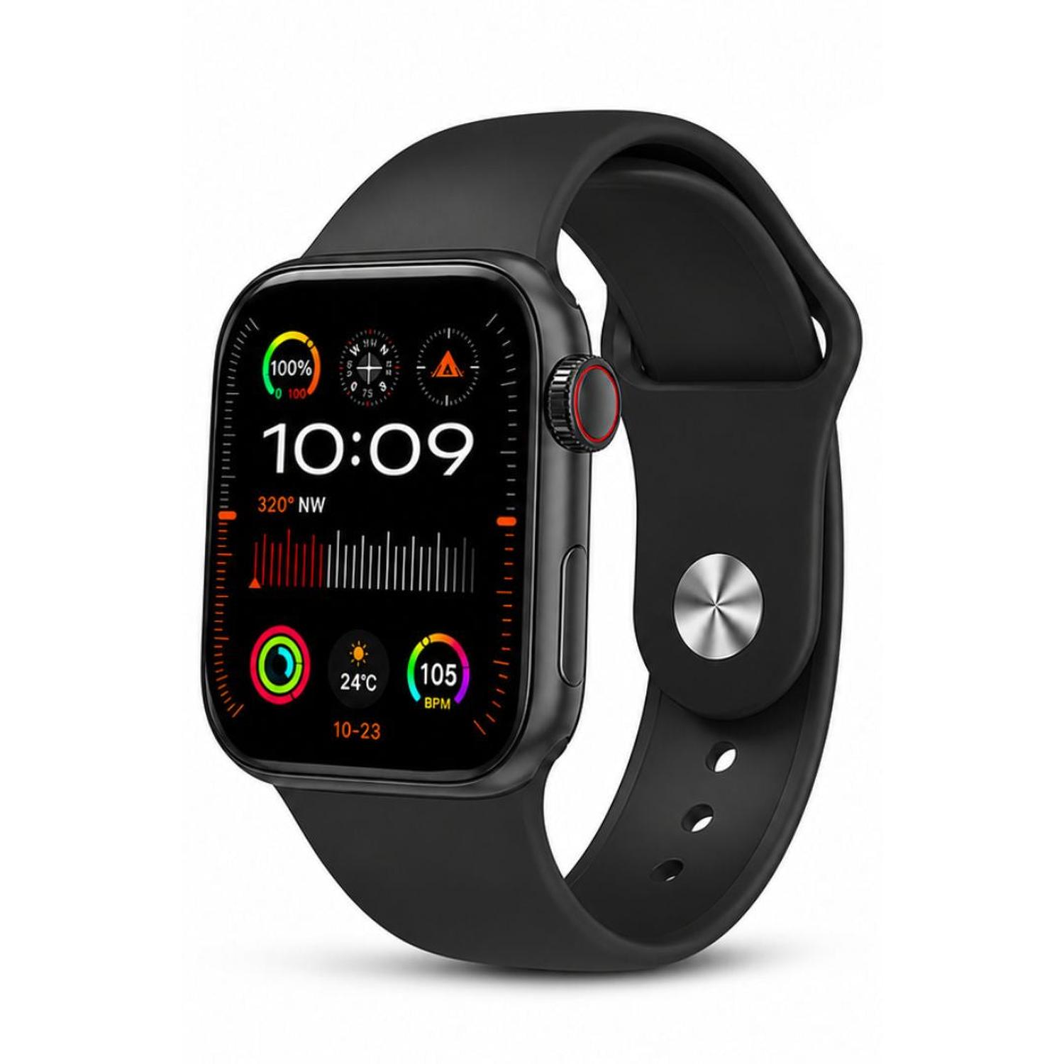 SMARTWATCH GUS-08 SERIES 11 AMOLED 7 EN 1 CON 7 CORREAS Y MODOS DEPORTIVOS TAMAÑO M - 3