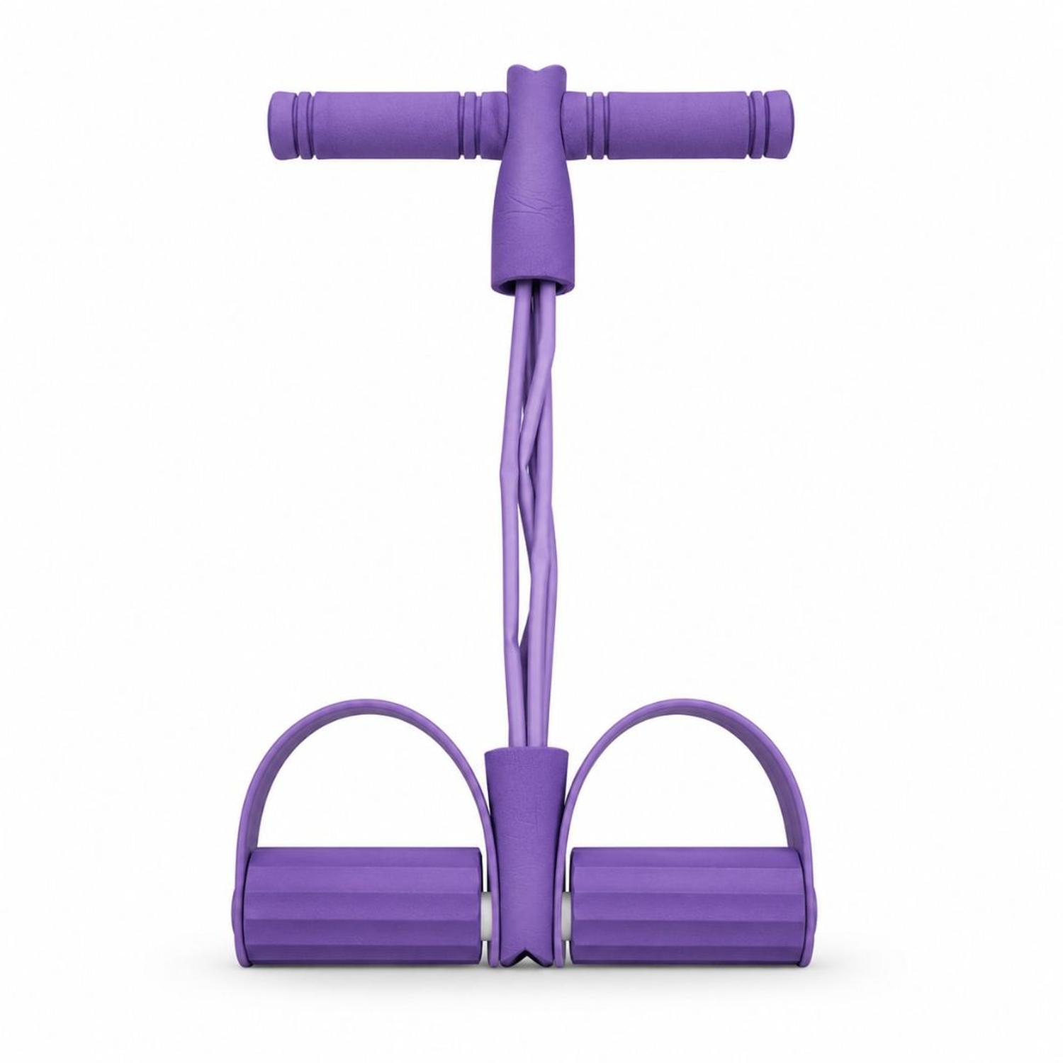 LIGAS DE RESISTENCIA TRACCIÓN CON PEDAL ENTRENAMIENTO EJERCICIOS EN CASA MORADO - 6