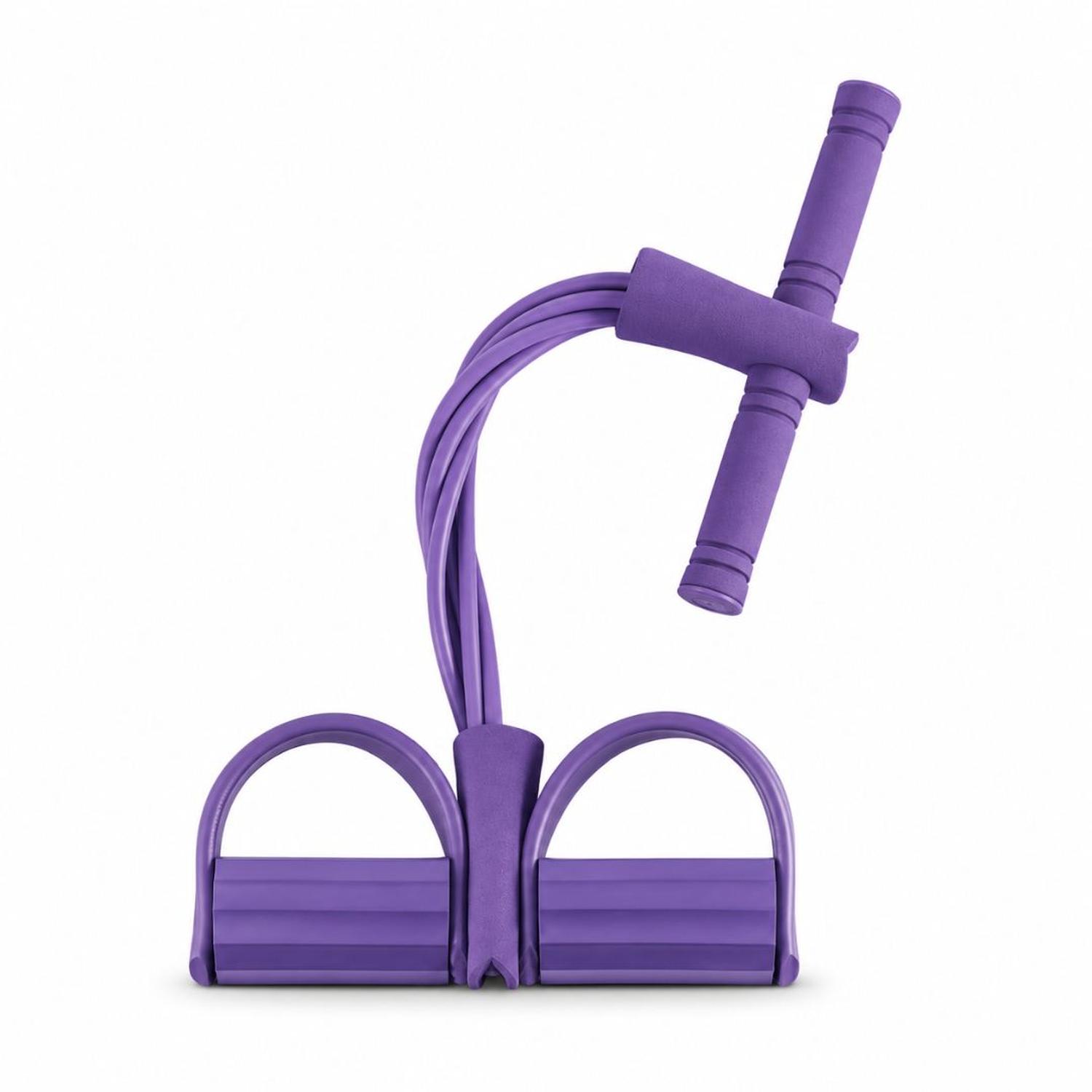 LIGAS DE RESISTENCIA TRACCIÓN CON PEDAL ENTRENAMIENTO EJERCICIOS EN CASA MORADO - 7