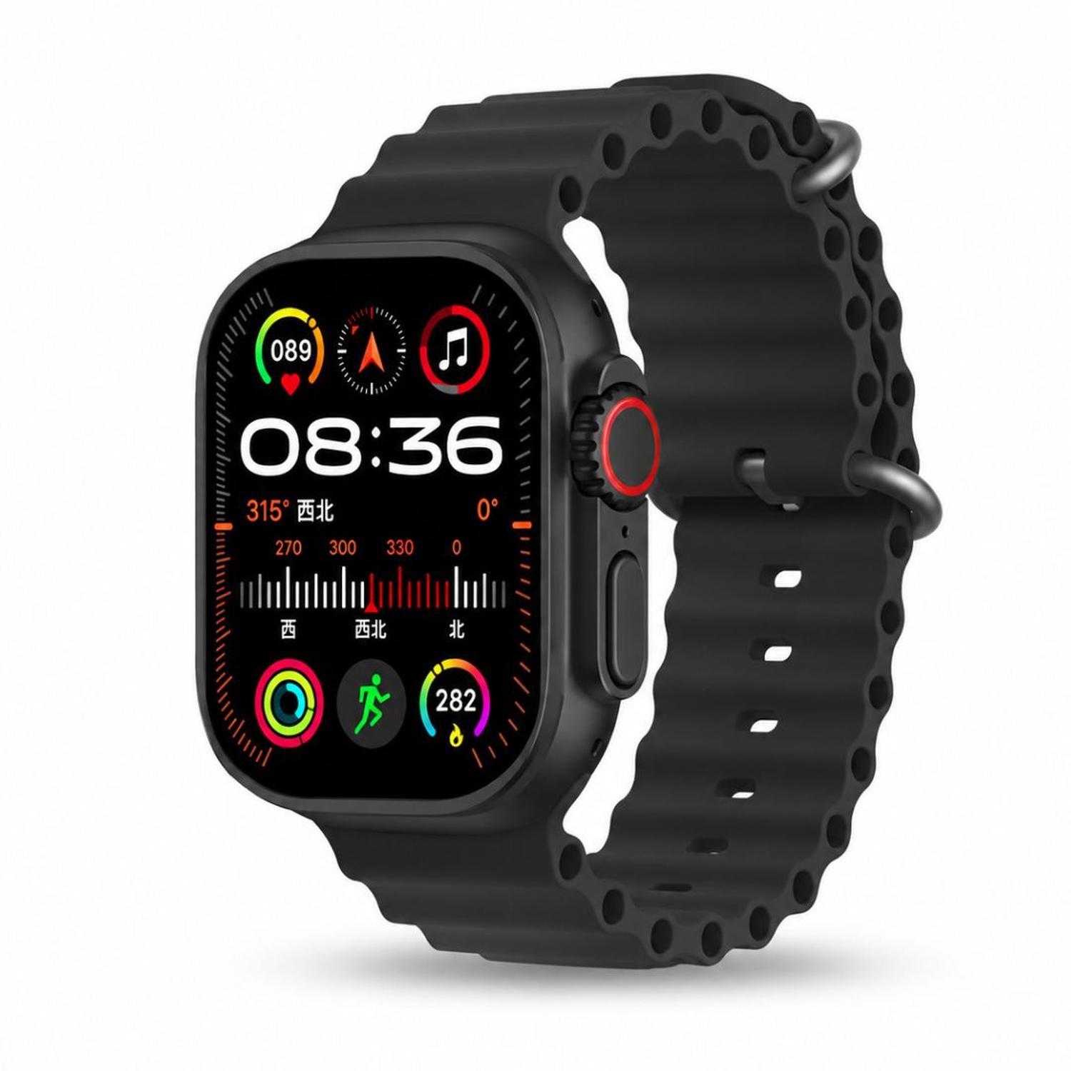 SMARTWATCH DS7 EN 1 ULTRA BIG 3 CON 7 CORREAS MONITOREO SALUD Y MODOS DEPORTIVOS TAMAÑO M - 4