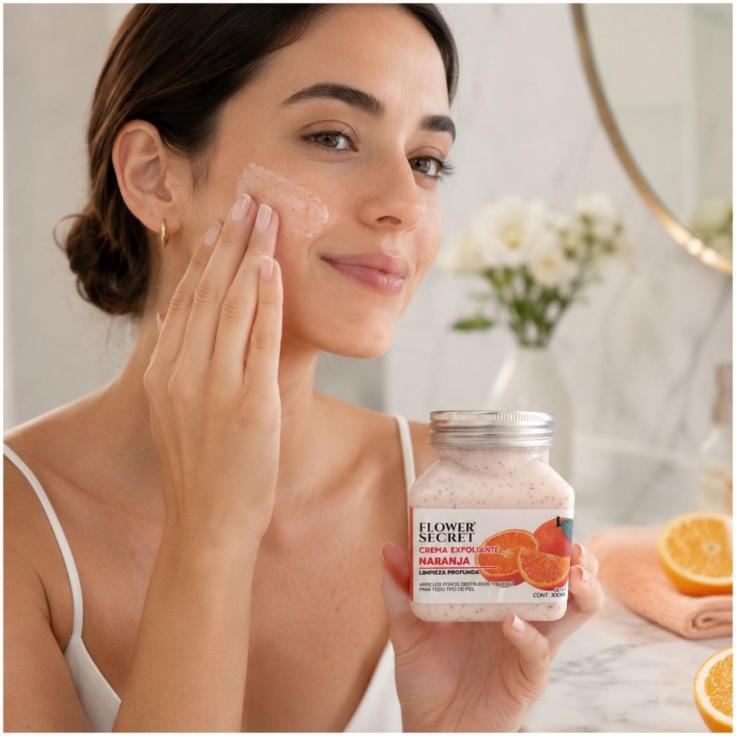 CREMA EXFOLIANTE CORPORAL JS15-C FLOWER SECRET FRAMBUESA 300 ML - 5