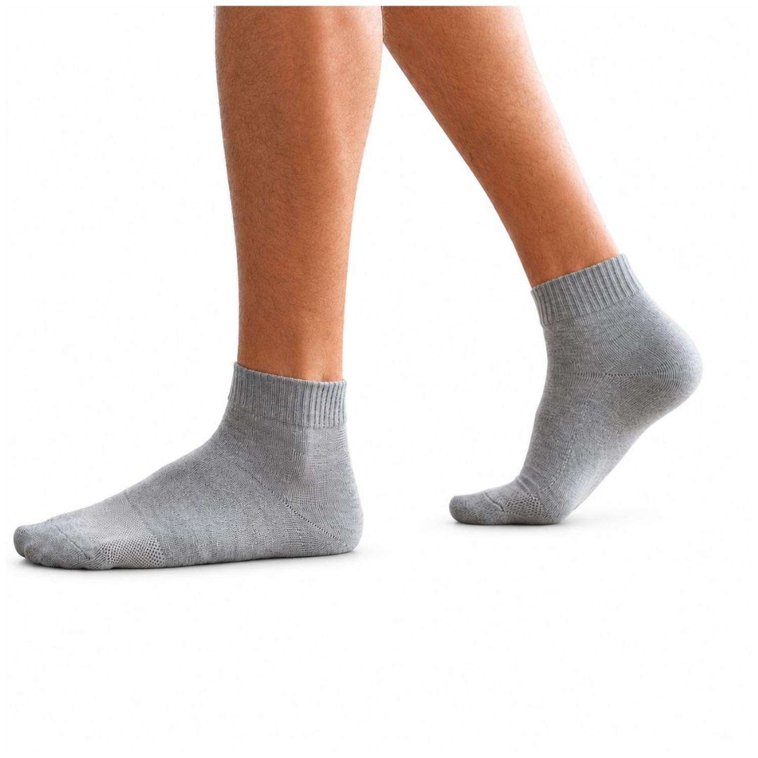 PACK X12 PARES DE MEDIAS CORTAS DEPORTIVAS SPORT 3 COLORES TALLA 40-46 - 4