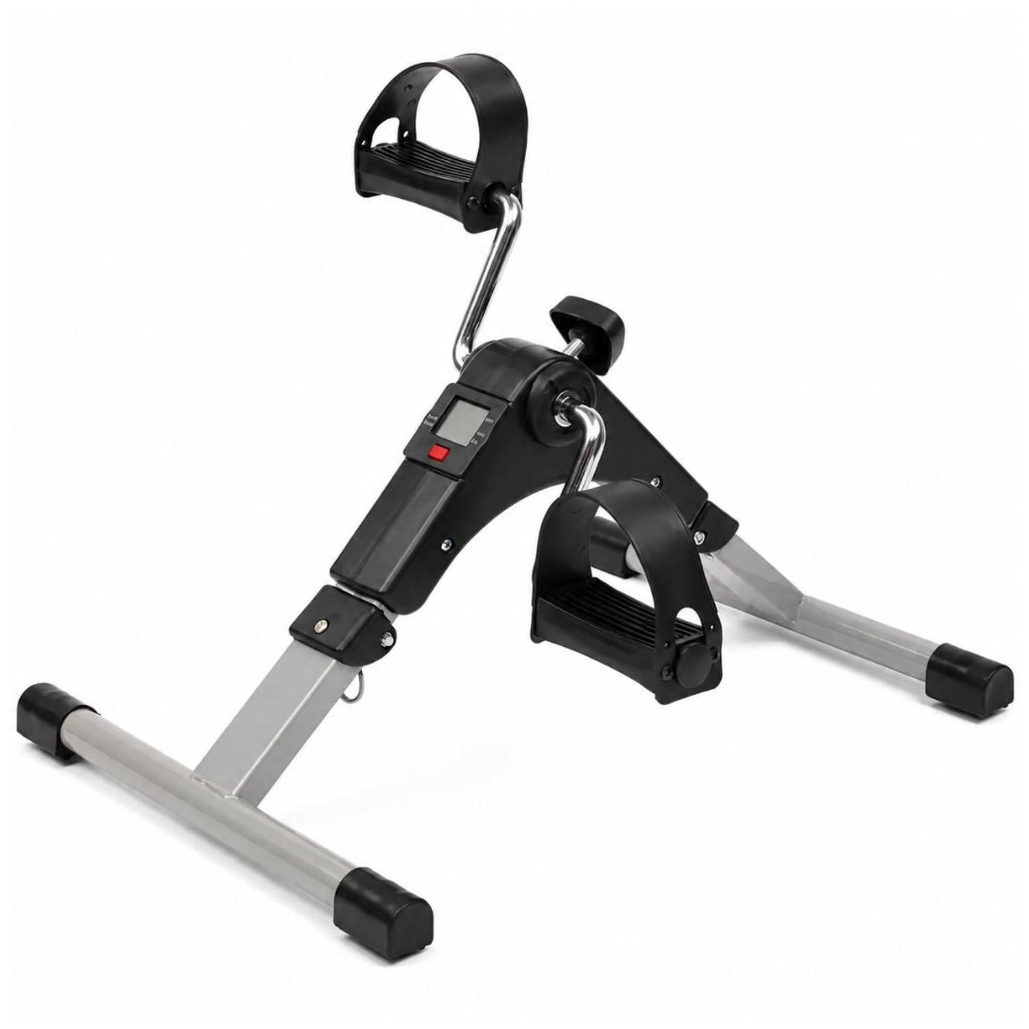 MINI BICICLETA ERGOMÉTRICA CON MONITOR DIGITAL PEDALERA FIT PORTÁTIL PLEGABLE - 5