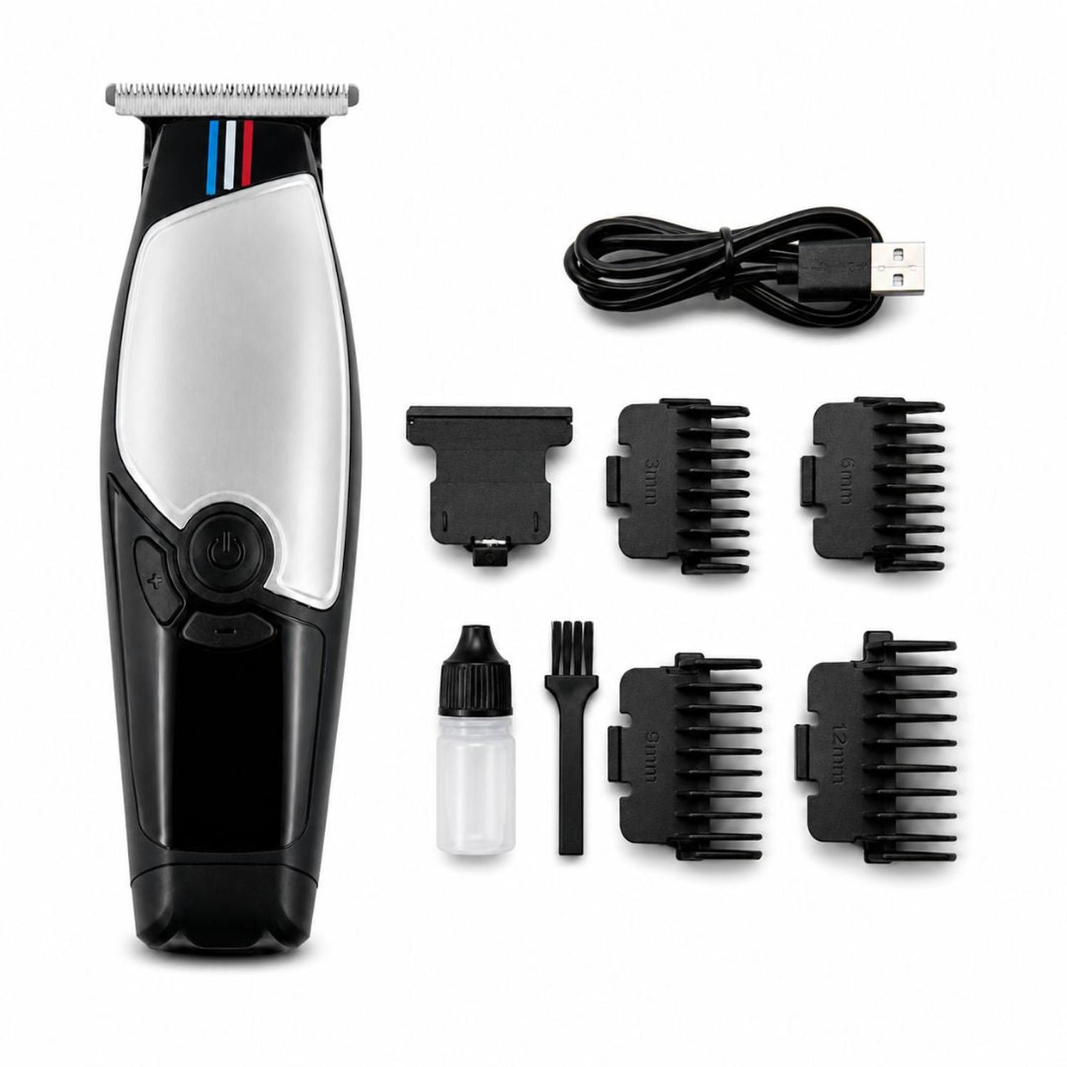 MÁQUINA CORTADORA DE CABELLO PELO RECARGABLE PROFESIONAL ROZIA HQ398 - 1