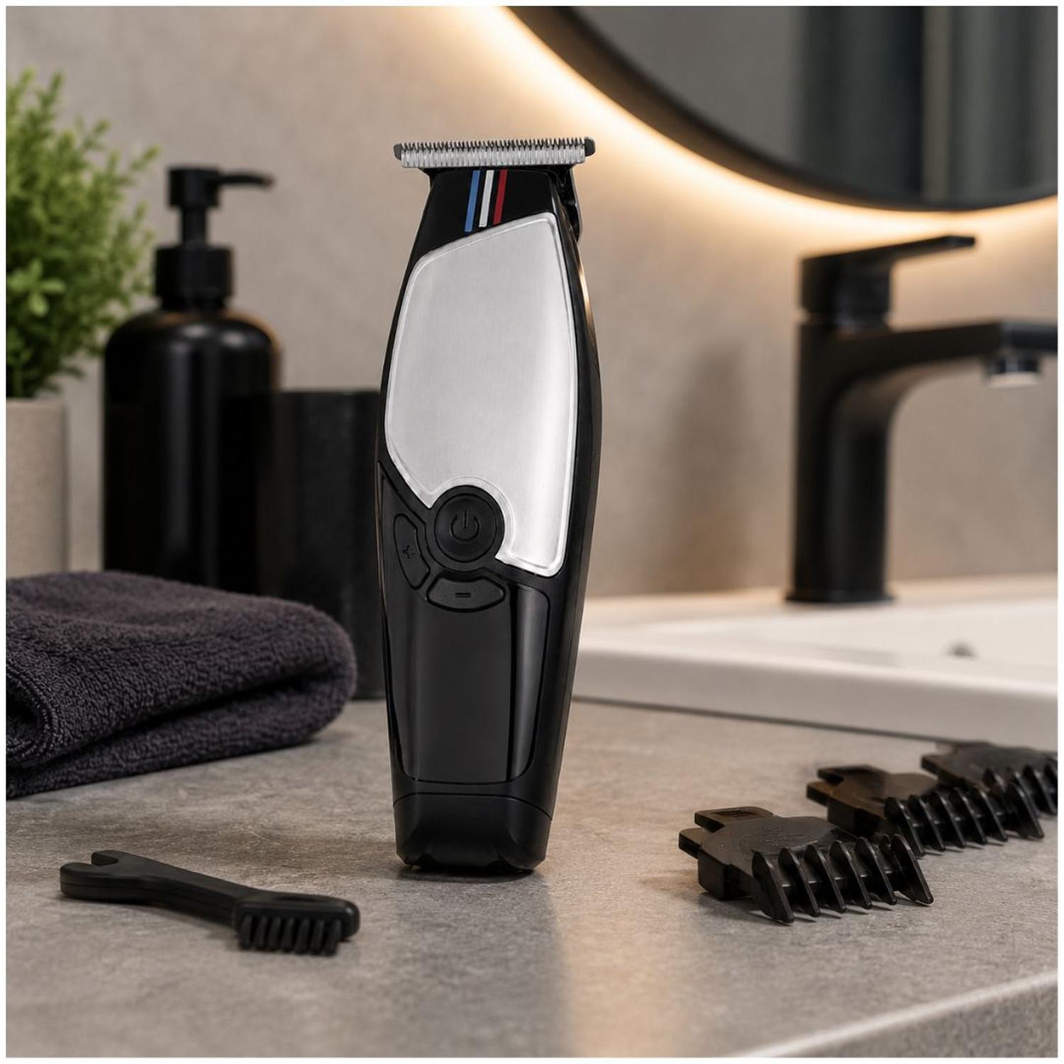 MÁQUINA CORTADORA DE CABELLO PELO RECARGABLE PROFESIONAL ROZIA HQ398 - 4