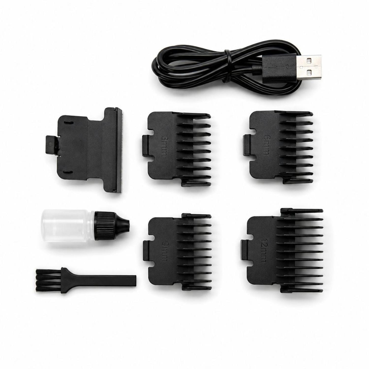 MÁQUINA CORTADORA DE CABELLO PELO RECARGABLE PROFESIONAL ROZIA HQ398 - 6