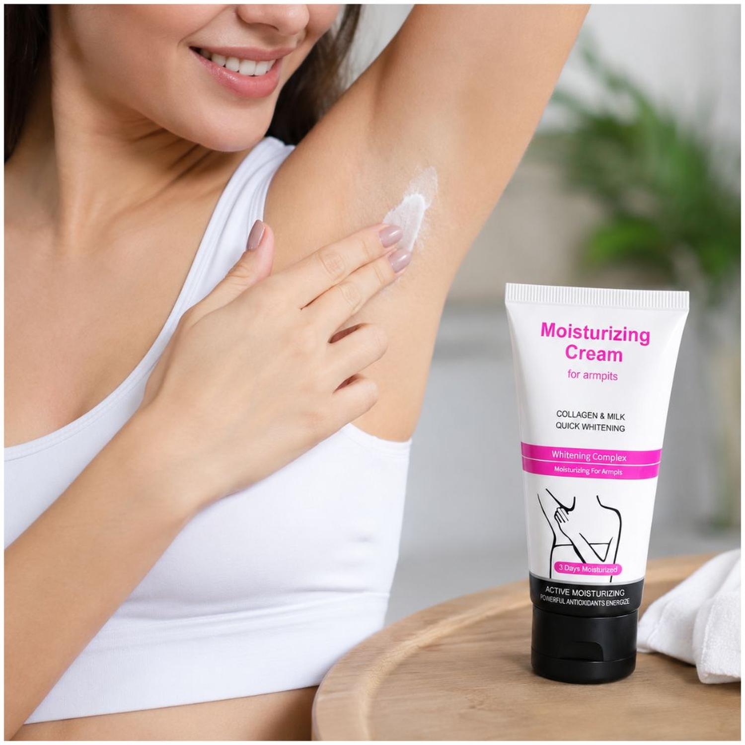 CREMA HUMECTANTE ACLARANTE DE AXILAS CON COLÁGENO Y LECHE 50 ML - 3