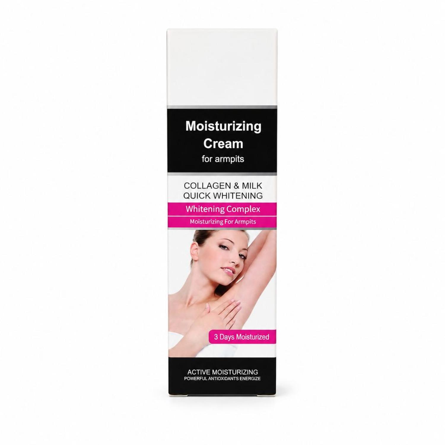 CREMA HUMECTANTE ACLARANTE DE AXILAS CON COLÁGENO Y LECHE 50 ML - 5
