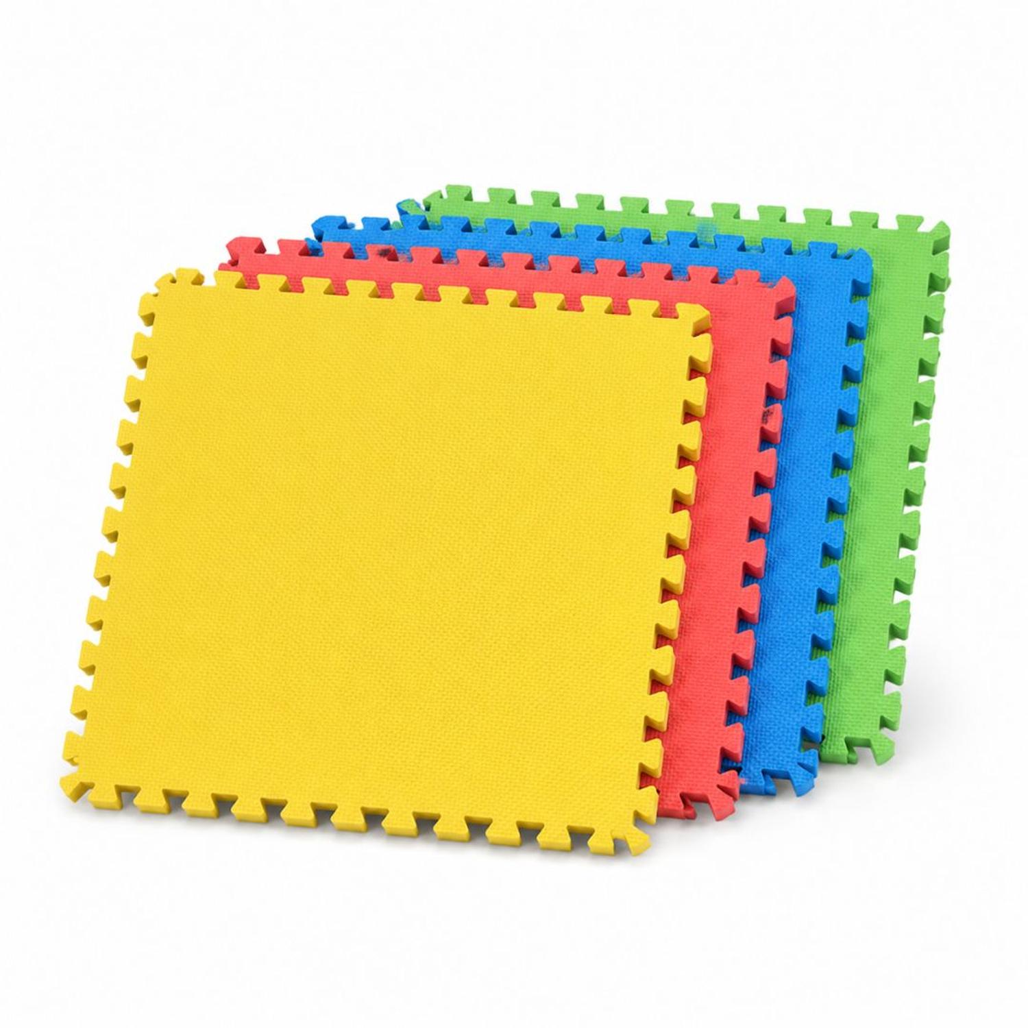PACK X4 PISO ESPUMA INFANTIL 120X120CM TAPETE ACOLCHADO ANTIDESLIZANTE BEBÉS Y NIÑOS - 7