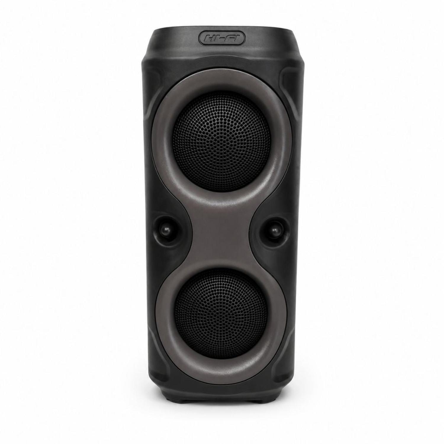 PARLANTE BLUETOOTH INALÁMBRICO MS-3628BT LUCES LED RGB 20W CON DOBLE PARLANTE DE 4' - 6