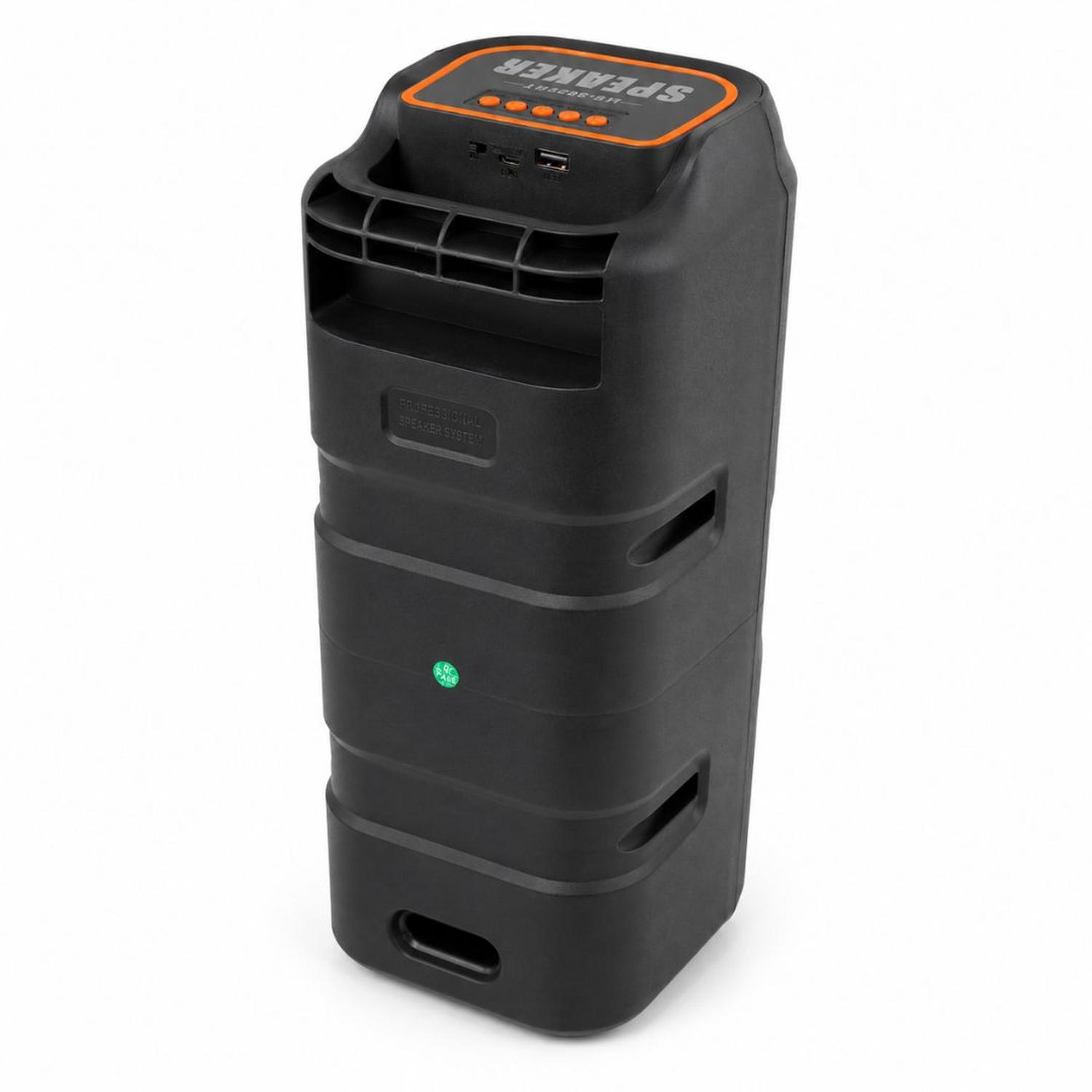 PARLANTE BLUETOOTH INALÁMBRICO MS-3628BT LUCES LED RGB 20W CON DOBLE PARLANTE DE 4' - 7