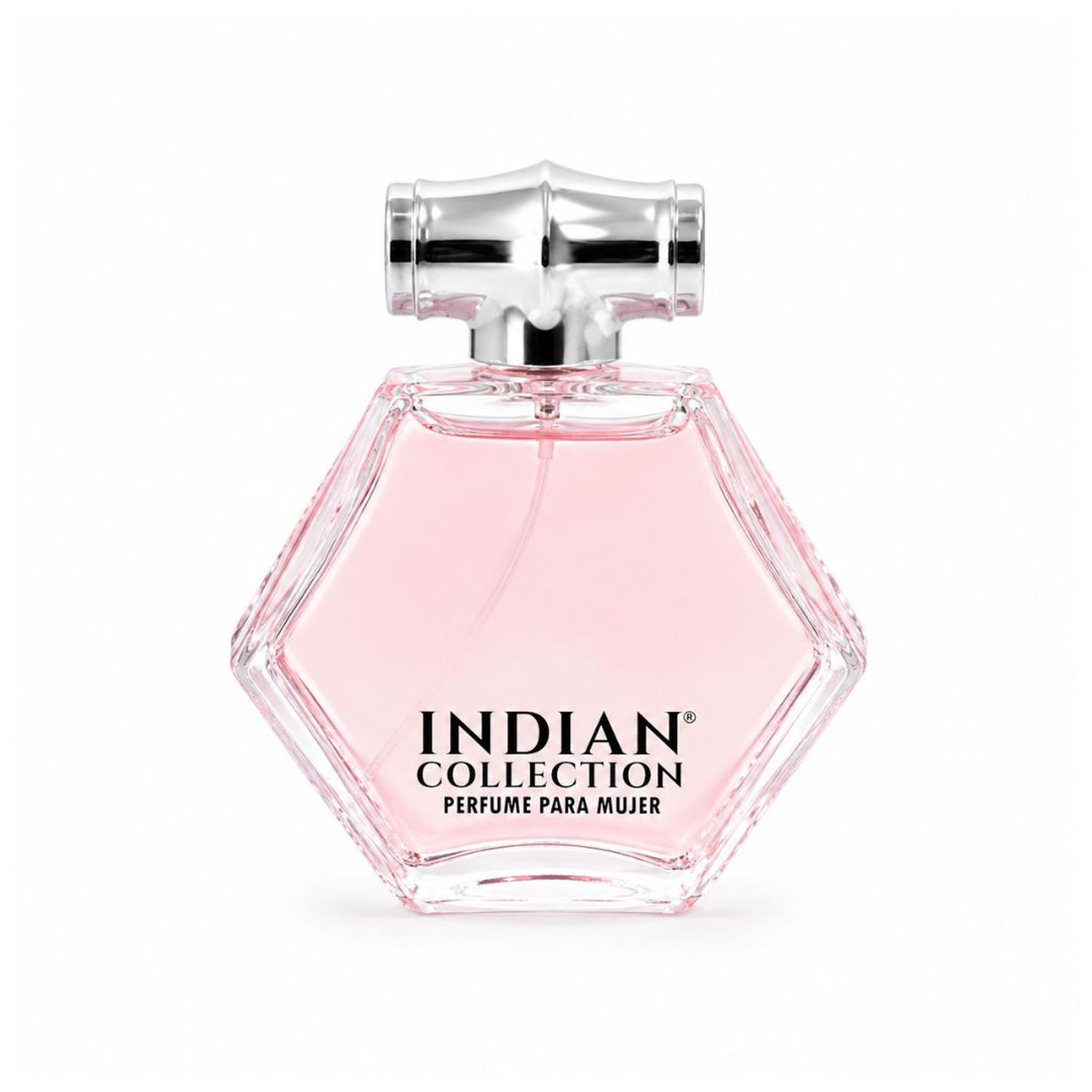 PERFUME PARA MUJER INDIAN COLLECTION 100ML FRAGANCIA FLORAL LARGA DURACIÓN GBL208 - 1