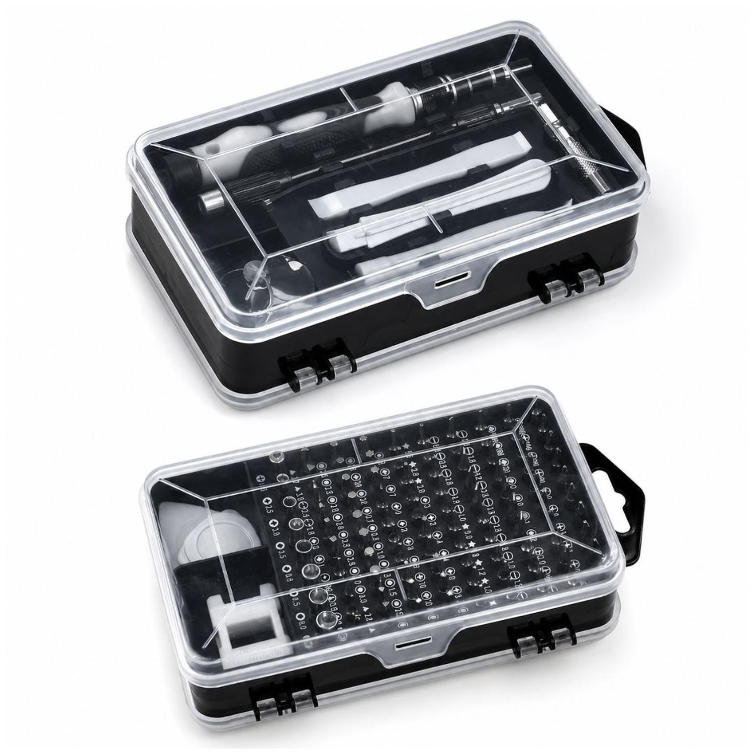 KIT DESTORNILLADOR 115 PIEZAS CON 98 PUNTAS MAGNÉTICAS DE PRECISIÓN MULTIUSOS - 6