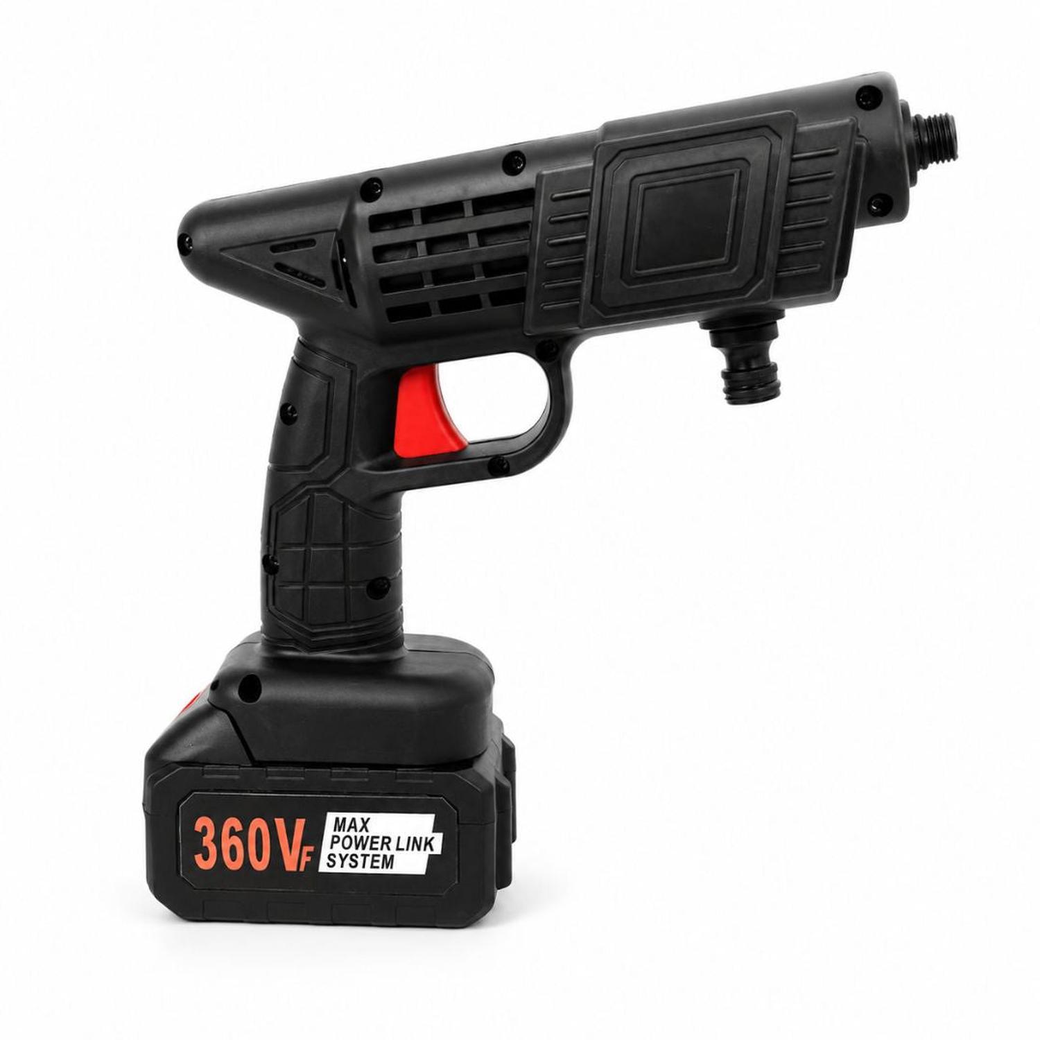 HIDROLAVADORA ALTA PRESIÓN INALÁMBRICA 360VF RECARGABLE AUTO HIDROJET LAVADO - 5