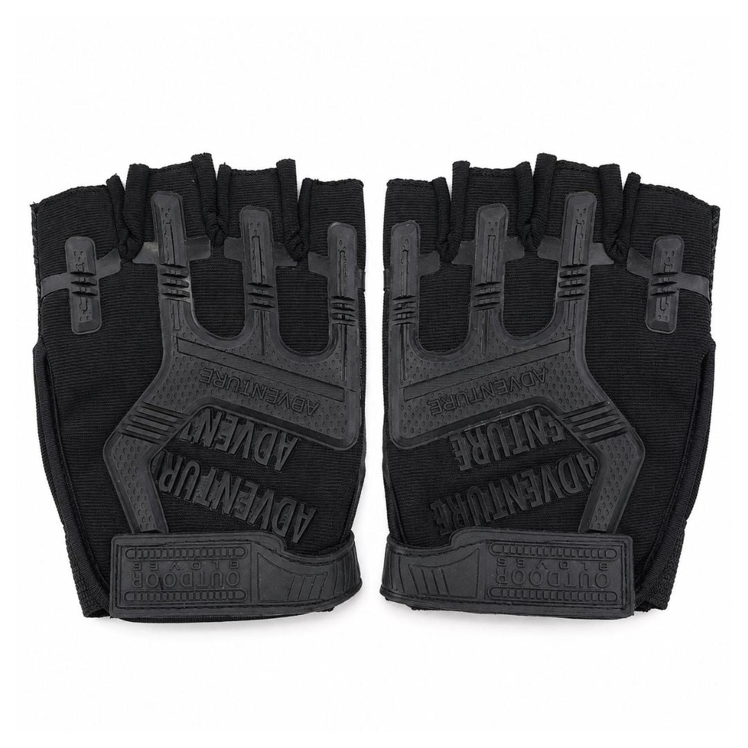 GUANTES TÁCTICAL PARA MOTO OUTDOOR ADVENTURE ANTIDESLIZANTES PROTECCIÓN PVC - 5
