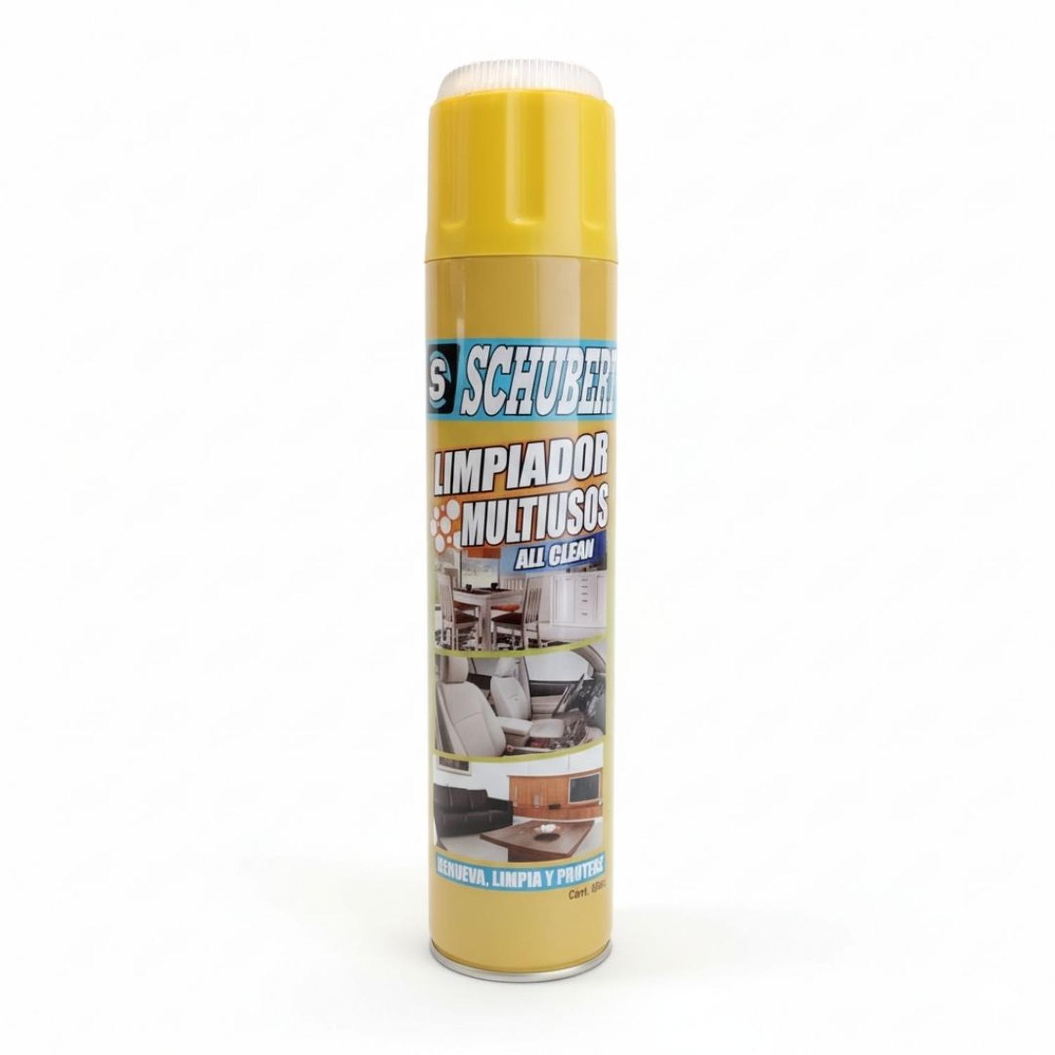 PACK X2 ESPUMA LIMPIADORA MULTIUSOS SCHUBERT 1300ML EN SPRAY LIMPIATODO - 4