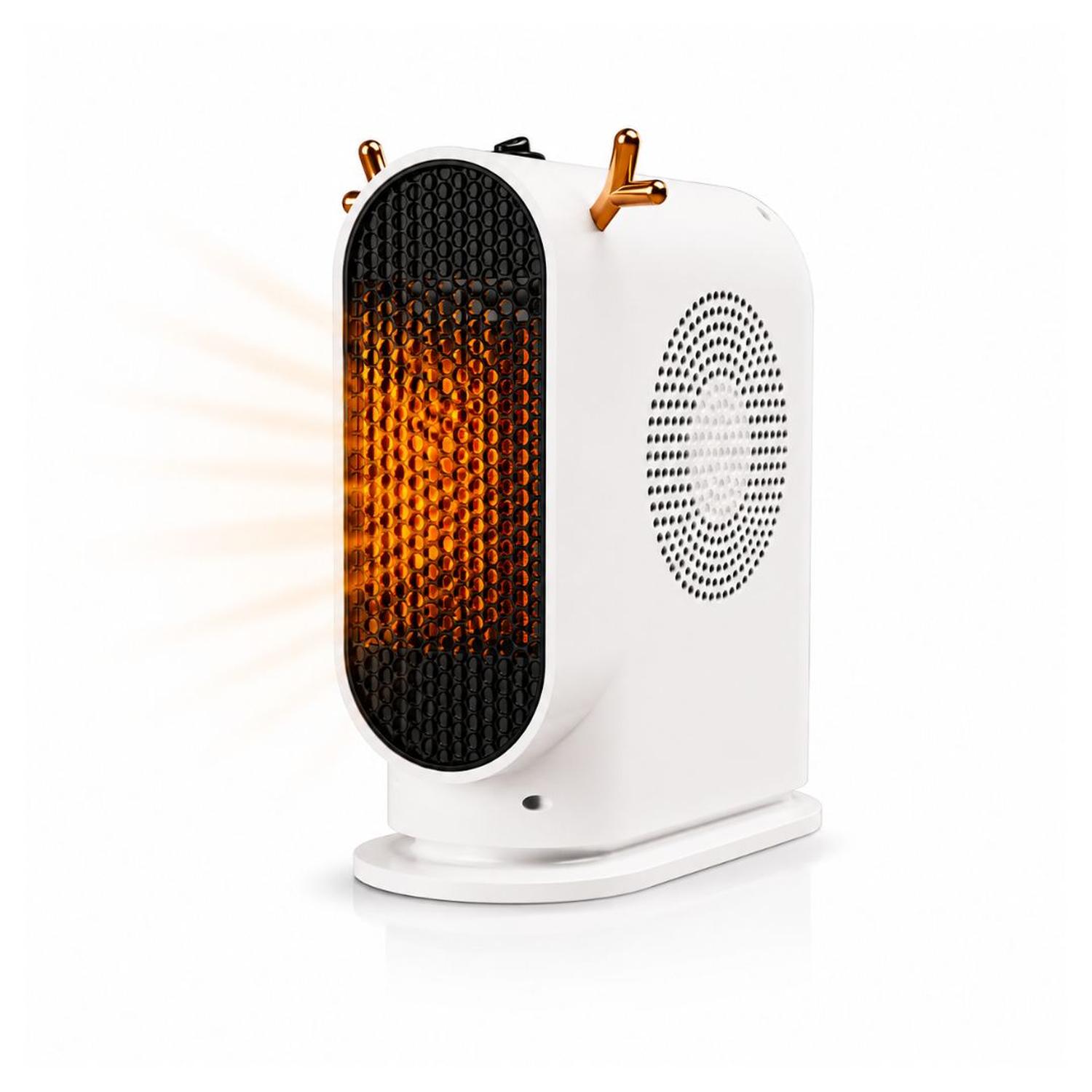 CALEFACTOR ELÉCTRICO PORTÁTIL PTC DE 1000W CALENTAMIENTO CERÁMICO RÁPIDO - 1