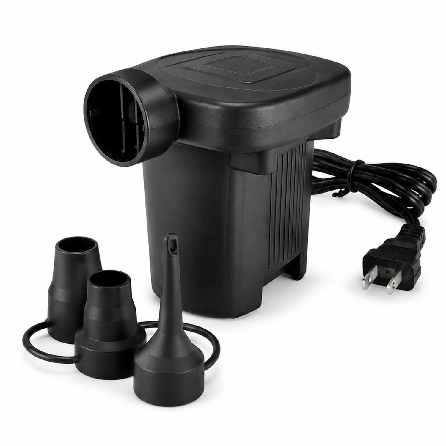 INFLADOR ELÉCTRICO PORTÁTIL HT-196 DE 220V MULTIUSOS COLCHONES PISCINAS GLOBOS - 3