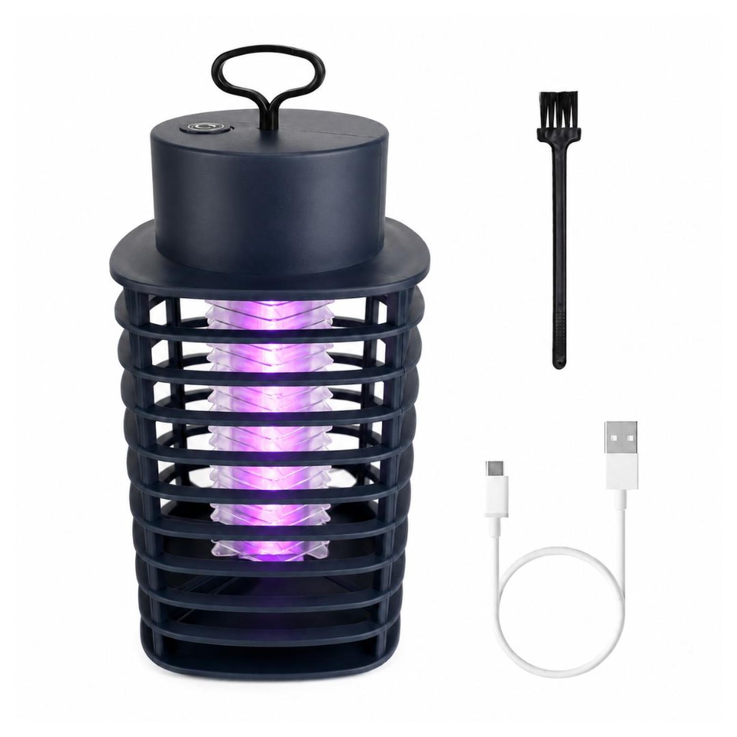 LÁMPARA MATA MOSQUITOS ELÉCTRICA LUZ UV INSECTOCUTOR ATRAPA ZANCUDOS 5W - 5