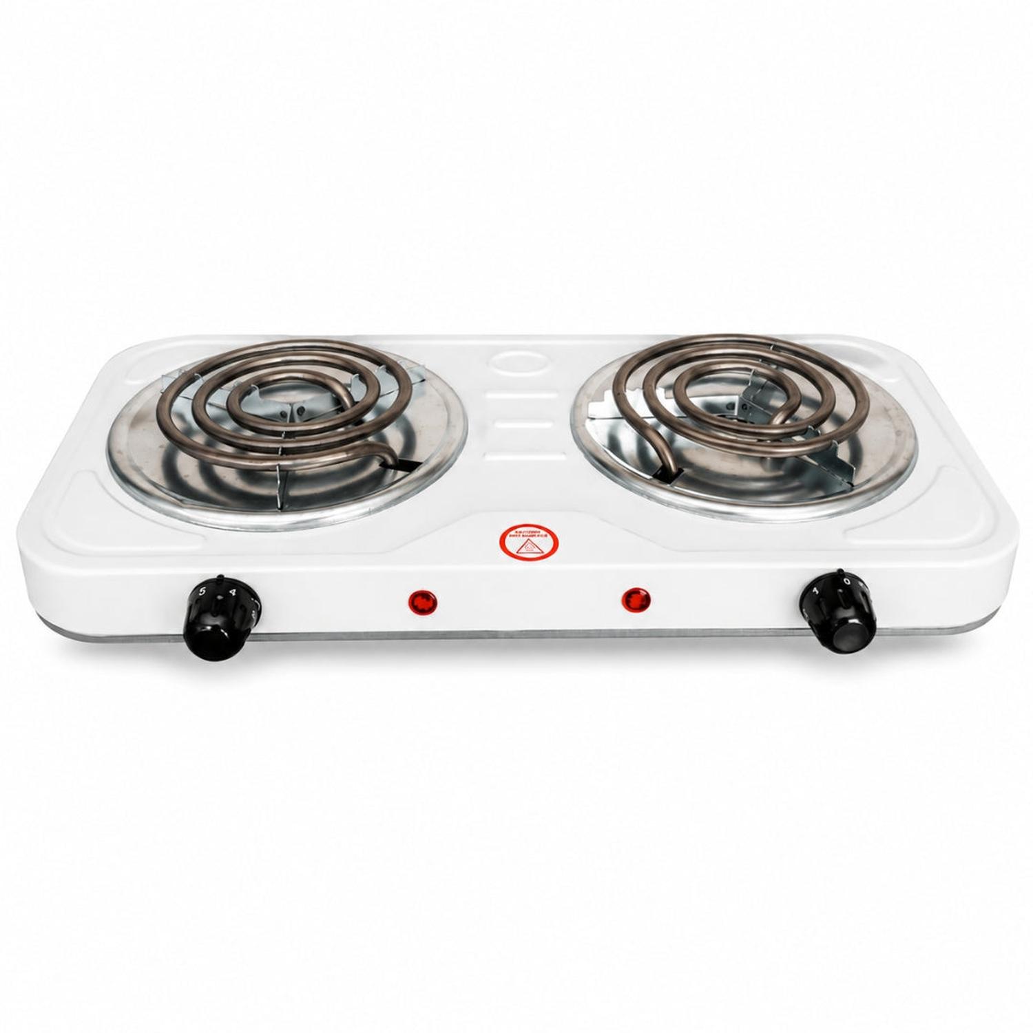 COCINA ELÉCTRICA 2 HORNILLAS 2000W H-003L CON CONTROL DE TEMPERATURA - 6