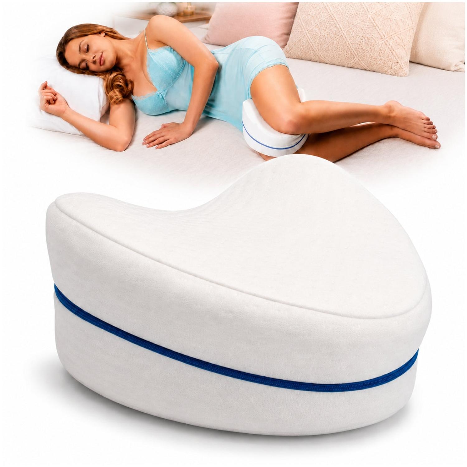 ALMOHADA ORTOPÉDICA ERGONÓMICA COJÍN CON MEMORIA PARA PIERNAS Y RODILLAS - 1